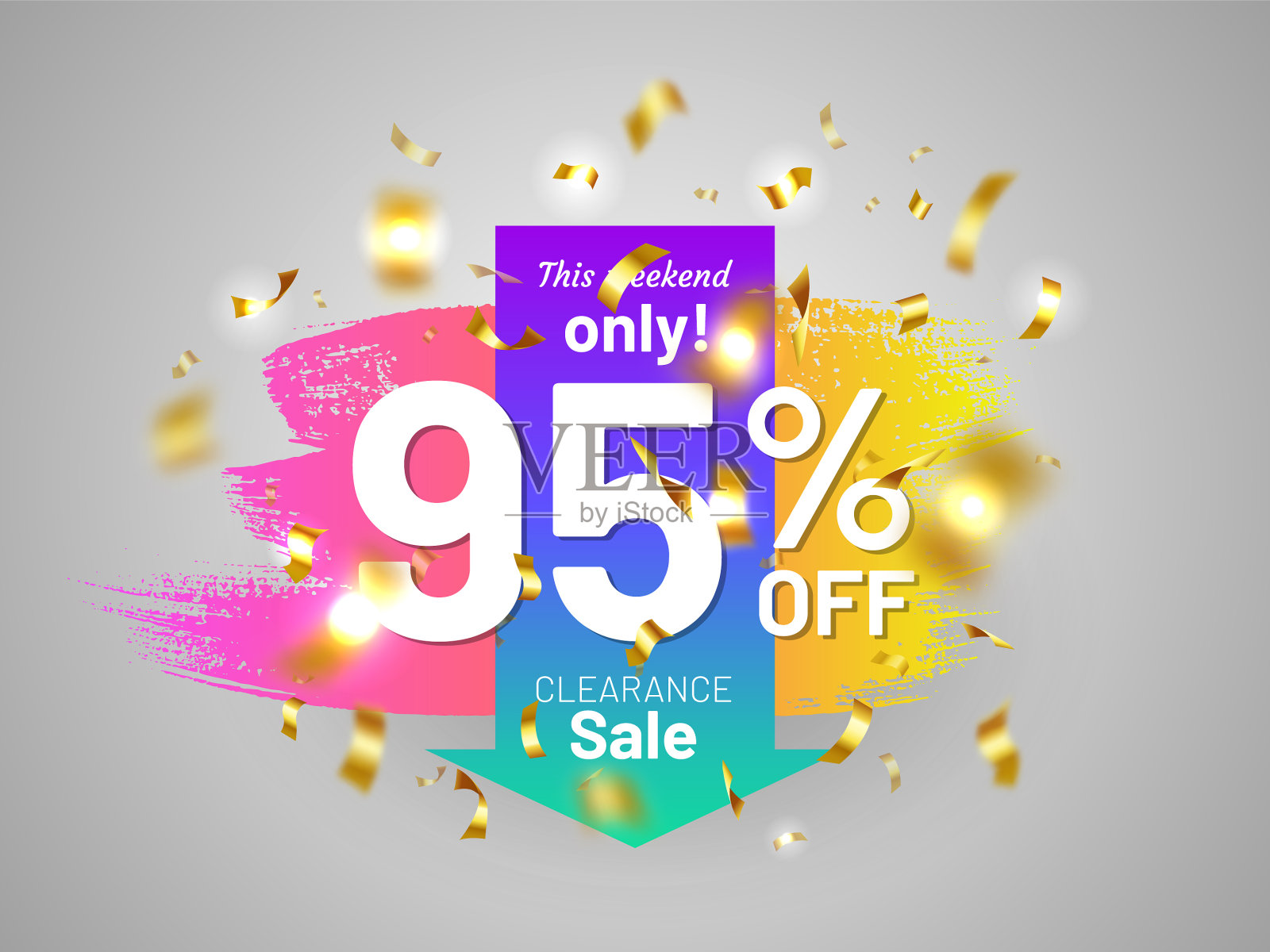 方框清关特价标签设计元素图片