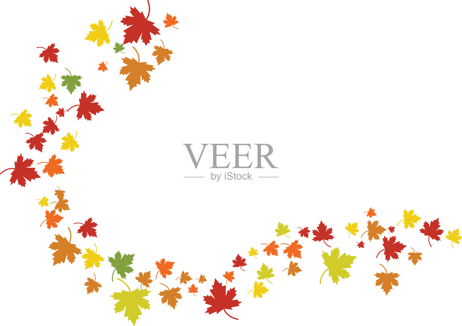 秋叶枫设计元素图片