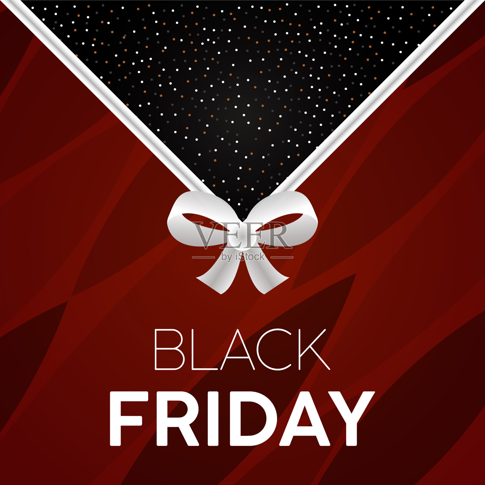 黑色星期五促销海报插画图片素材