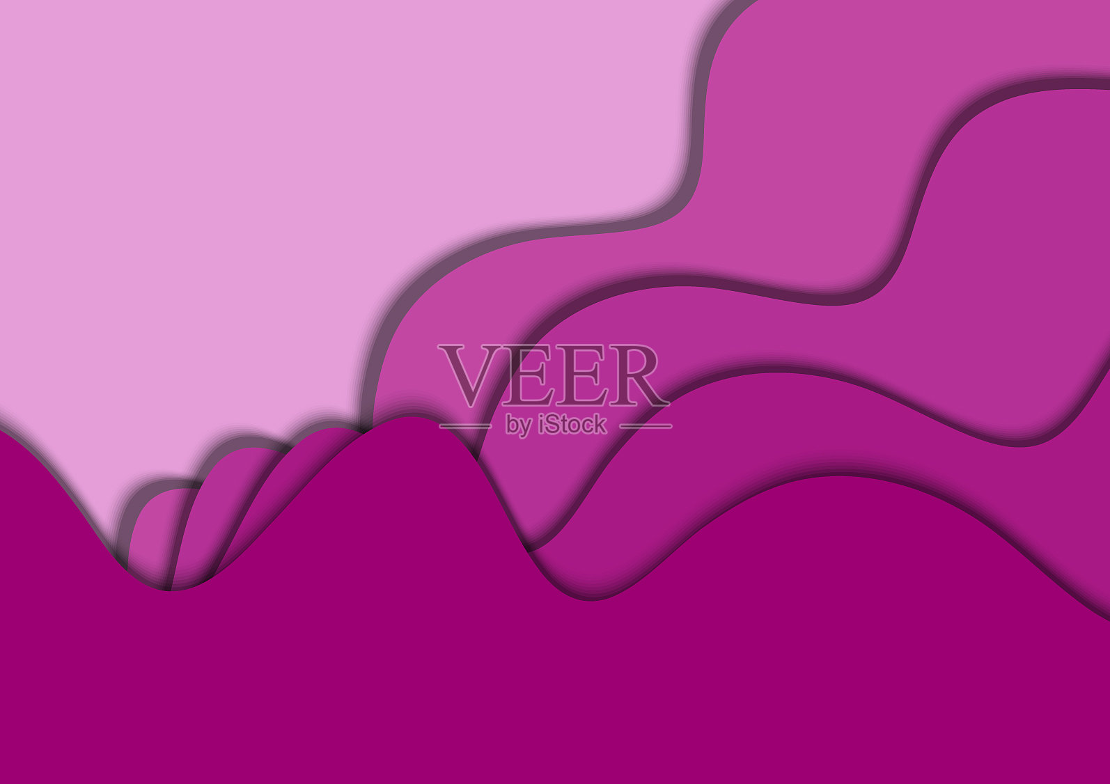 抽象色彩艺术流体波背景插画图片素材