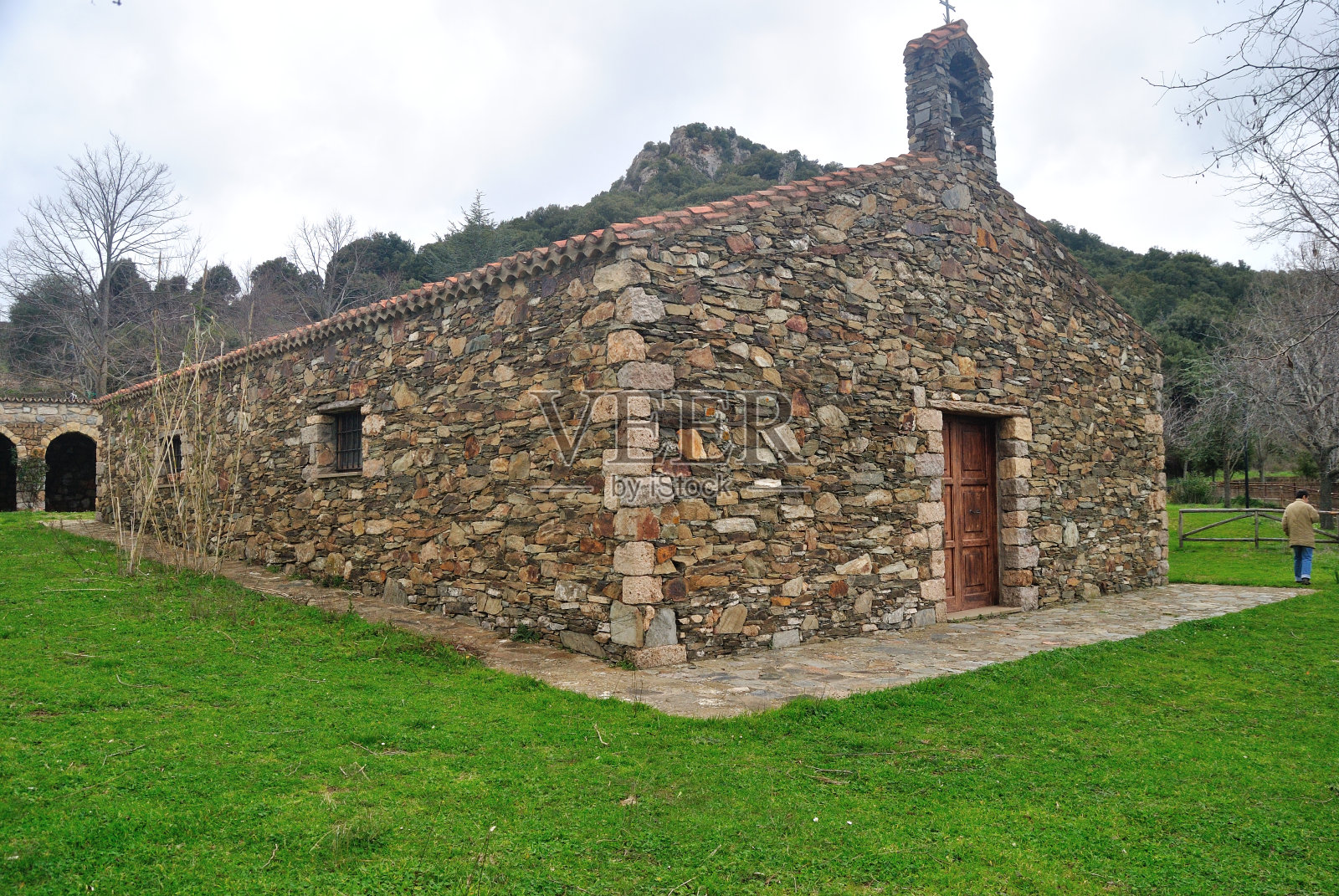 圣芭芭拉教堂照片摄影图片