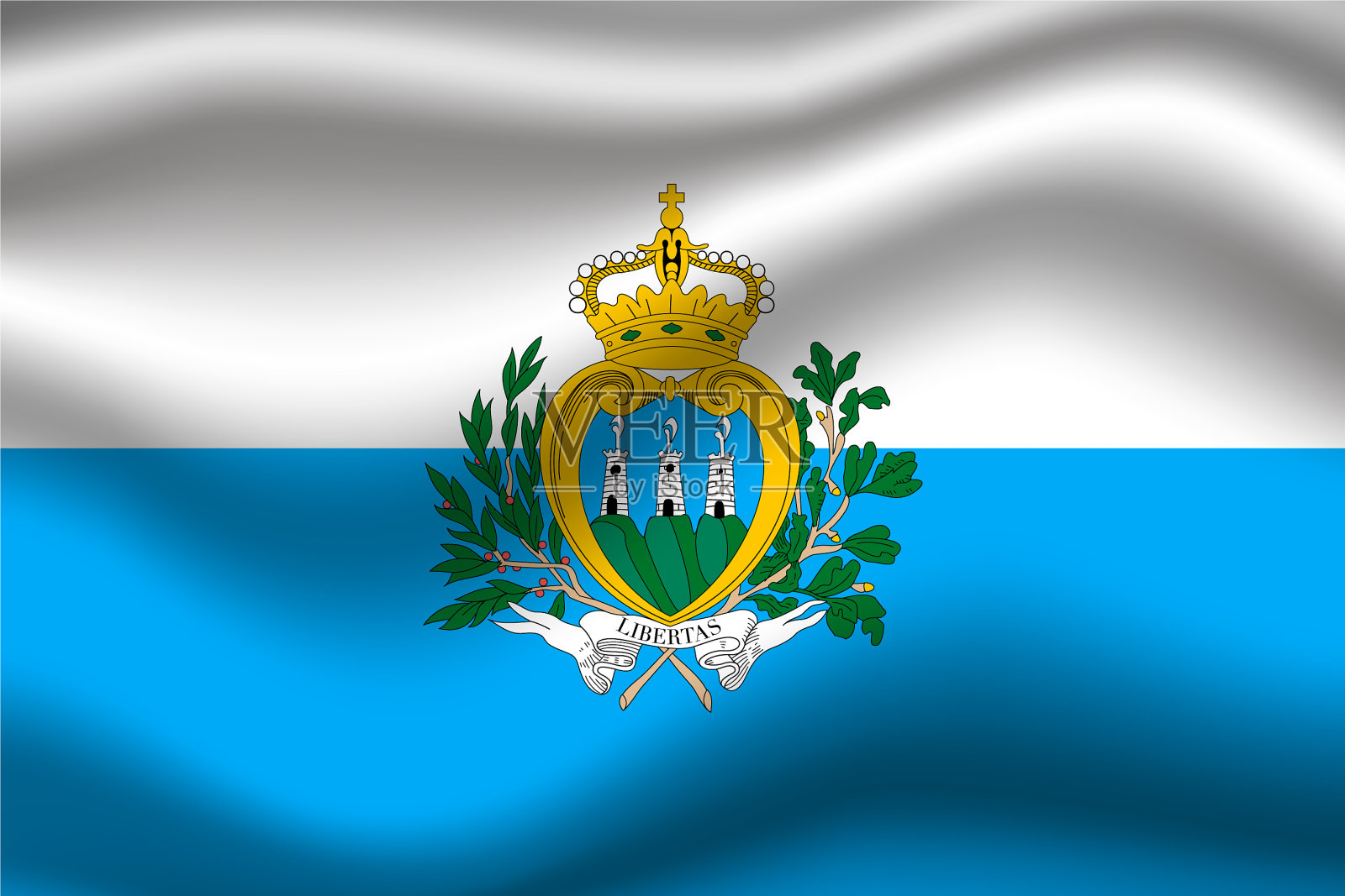 圣马力诺集插画图片素材