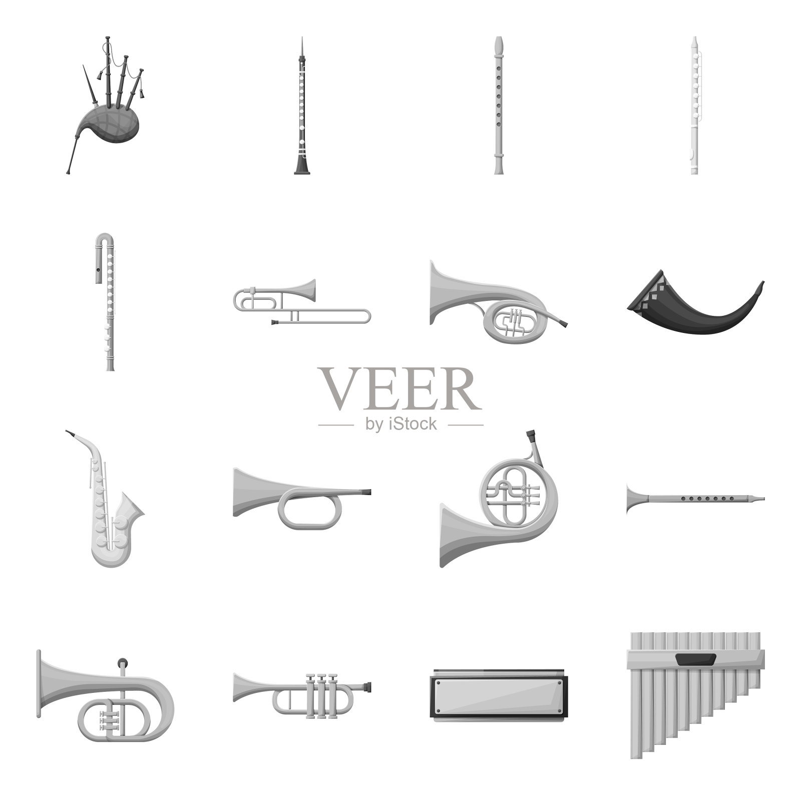 孤立对象游戏和节日标志插画图片素材