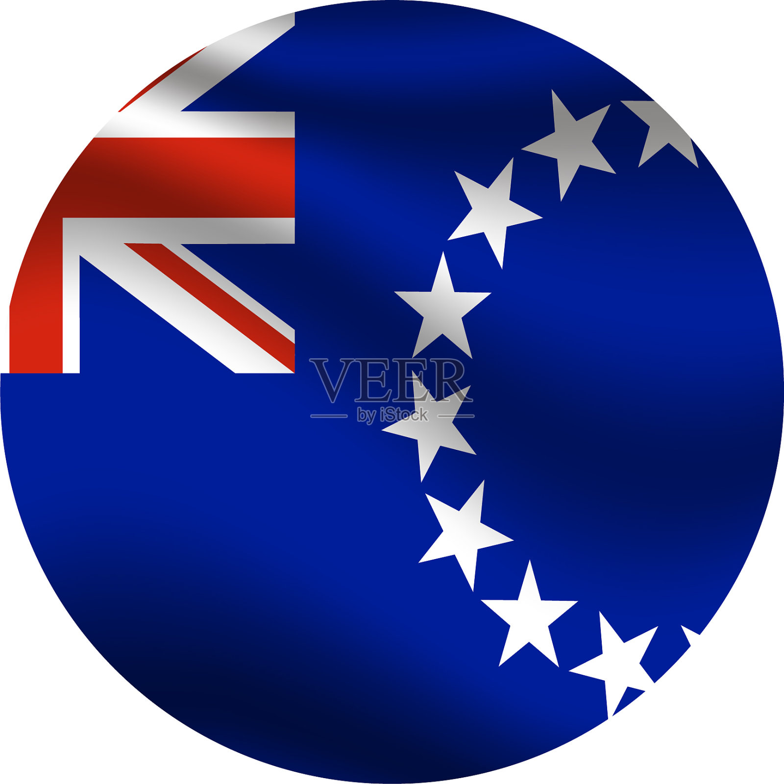 库克群岛集插画图片素材