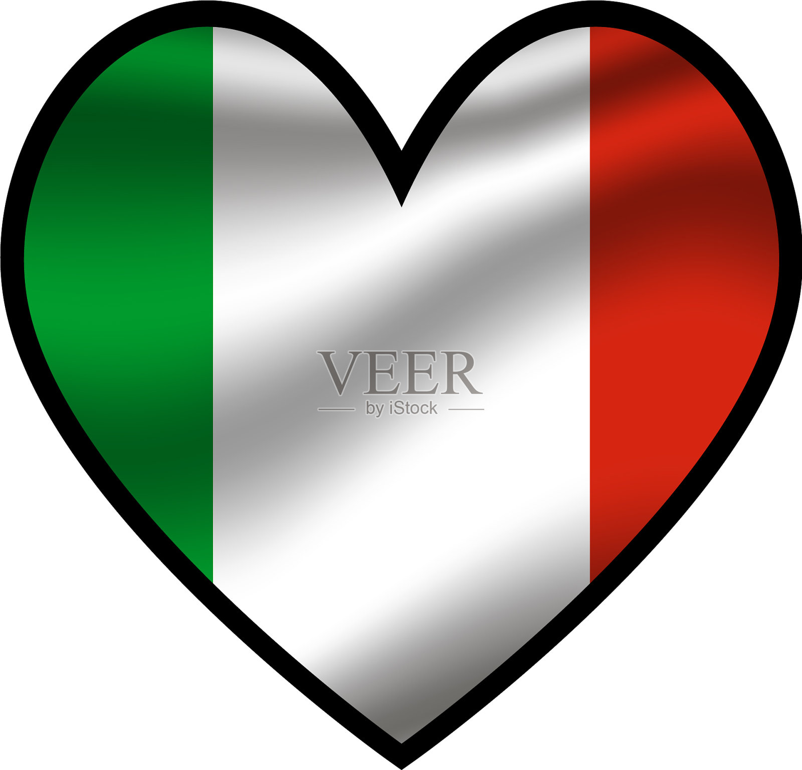 意大利设置插画图片素材