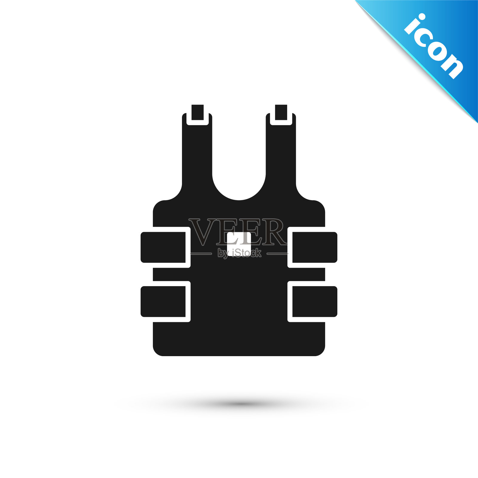 黑色的子弹可以抵御子弹插画图片素材