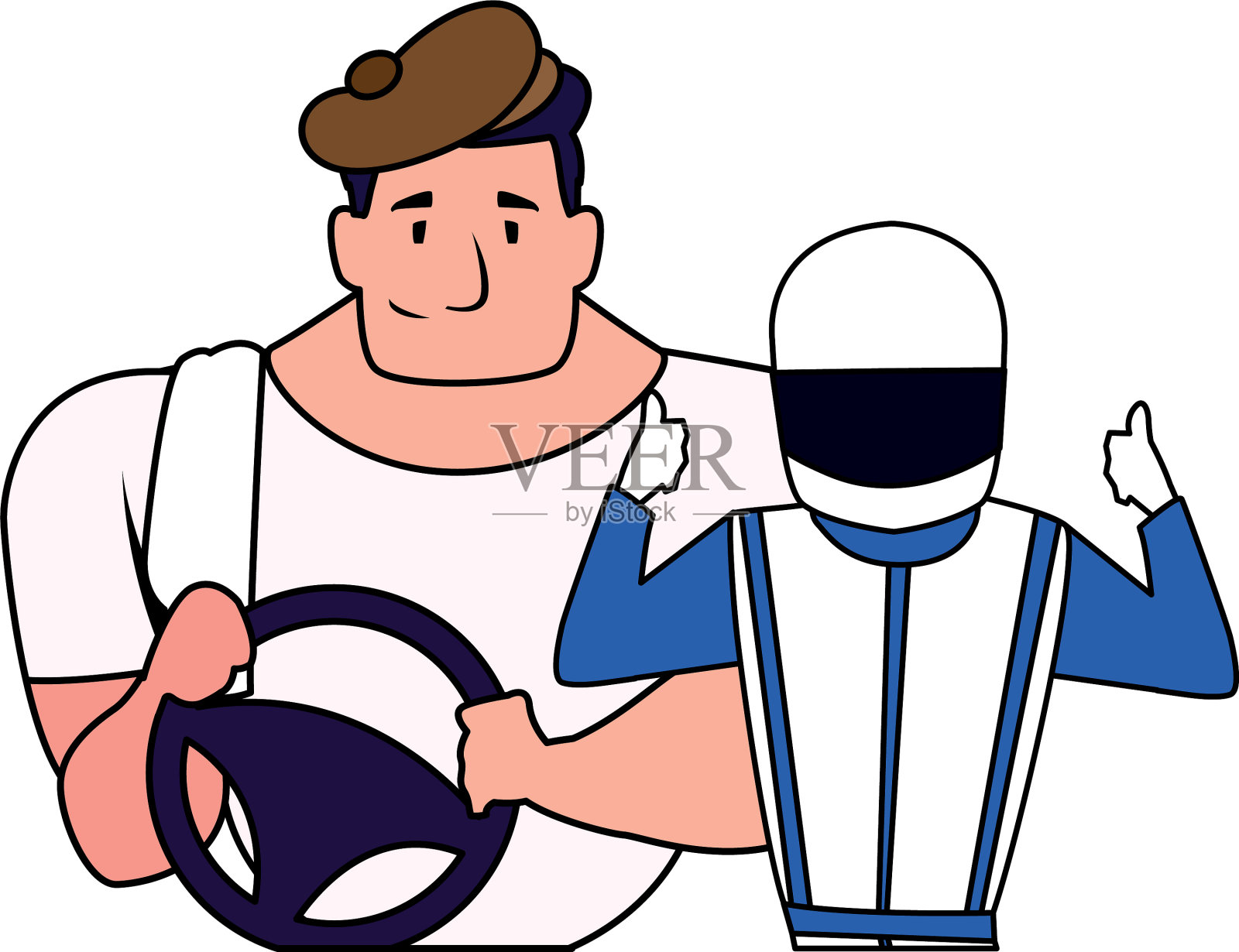 隔离驱动人员设计设计元素图片