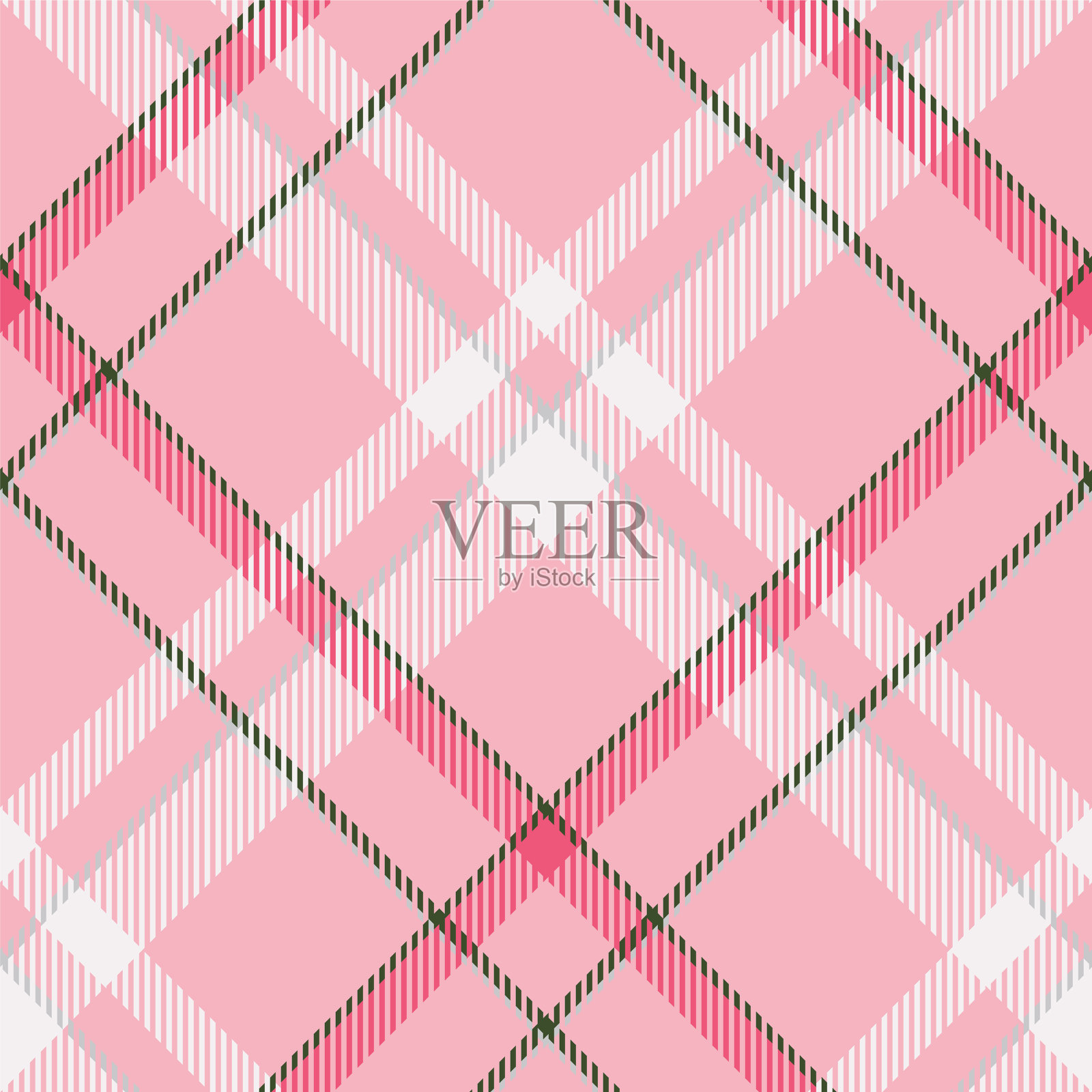 苏格兰格子无缝格子图案复古插画图片素材