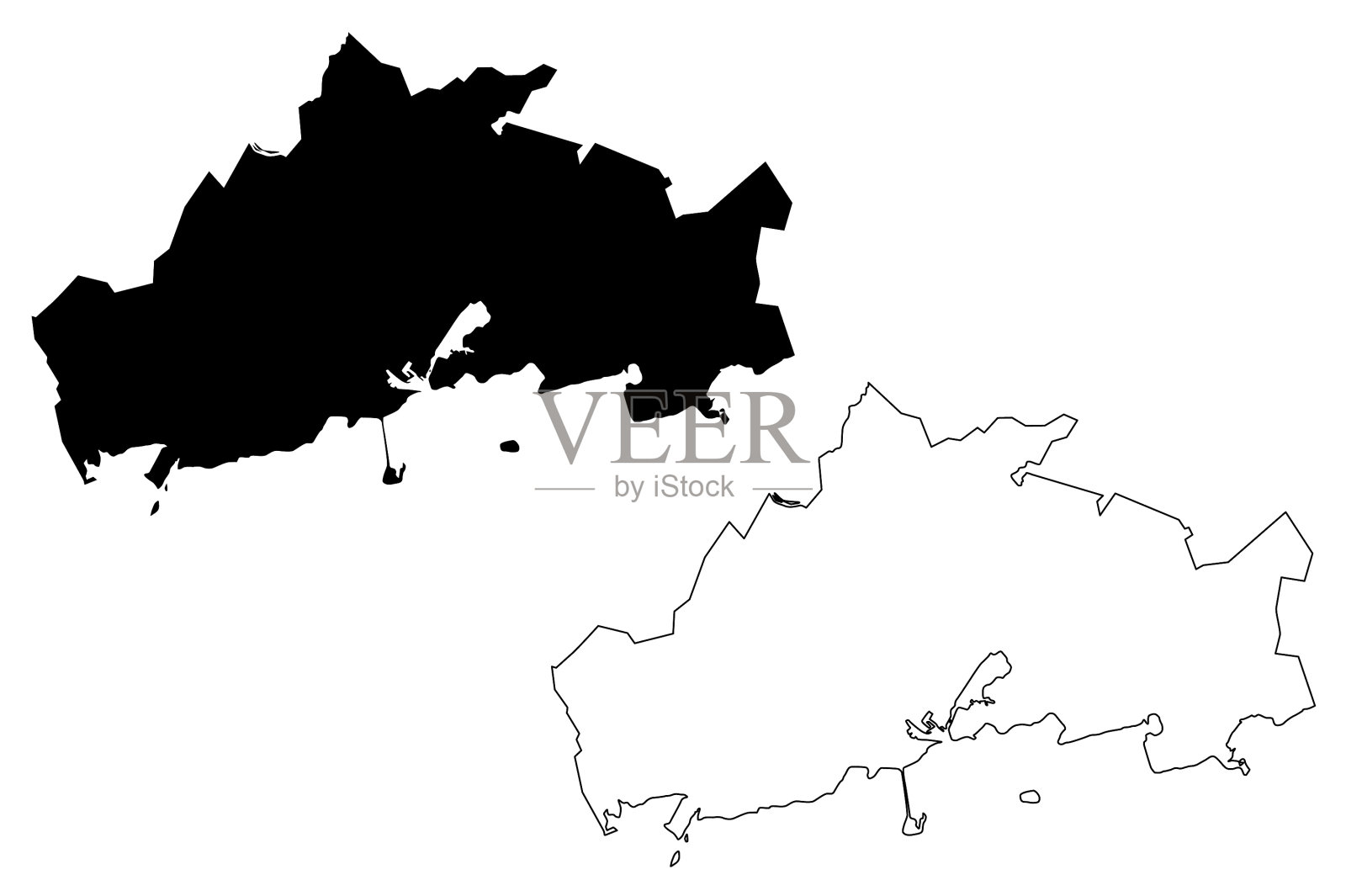 戈尔韦市议会共和国爱尔兰各县插画图片素材