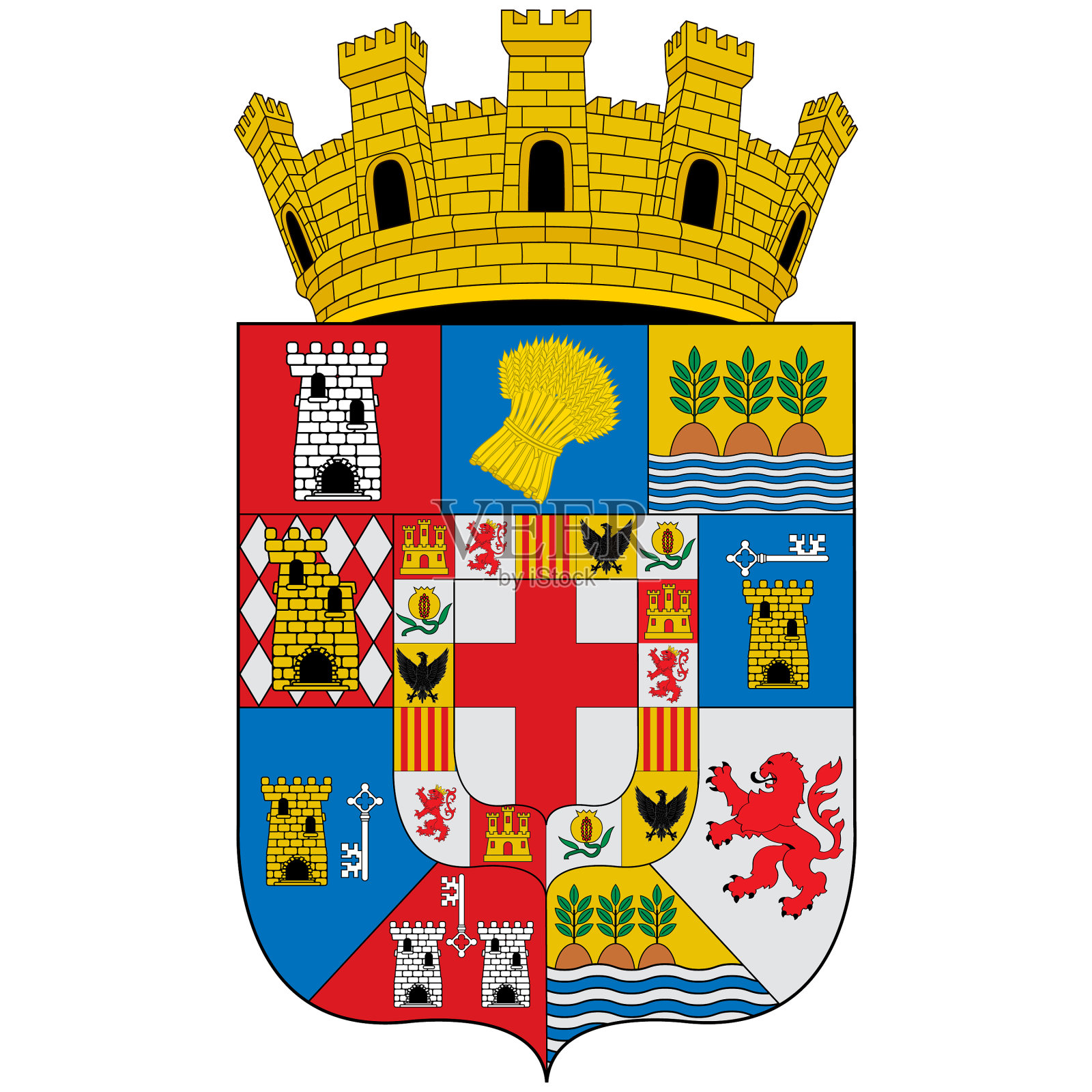 西班牙安达卢西亚的阿尔梅里亚设计元素图片