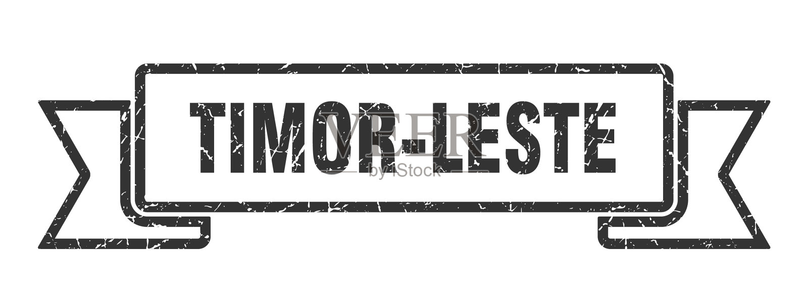 东帝汶丝带黑色东帝汶垃圾摇滚乐队插画图片素材