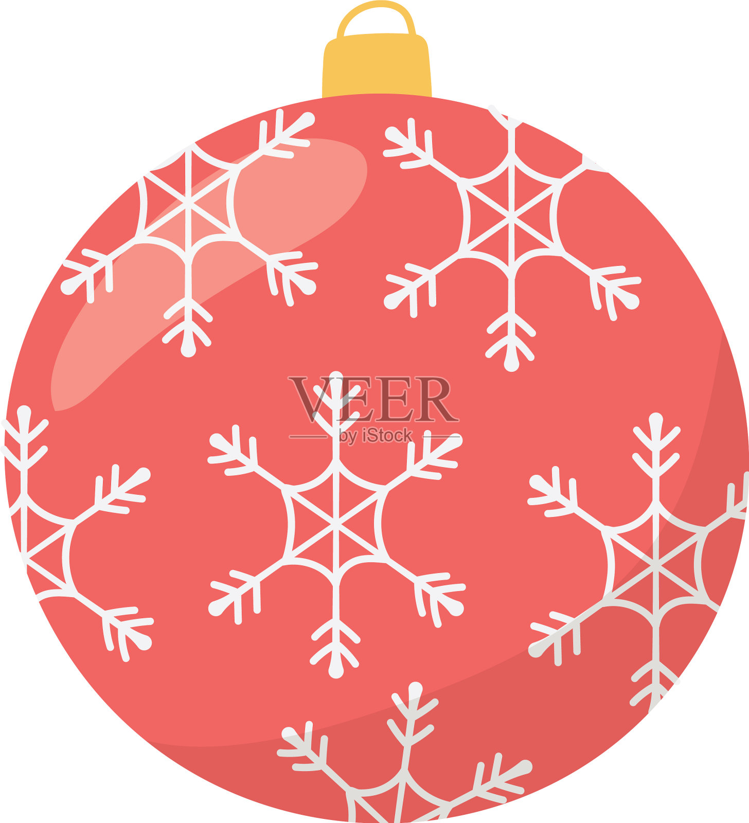 圣诞彩球庆祝快乐设计元素图片