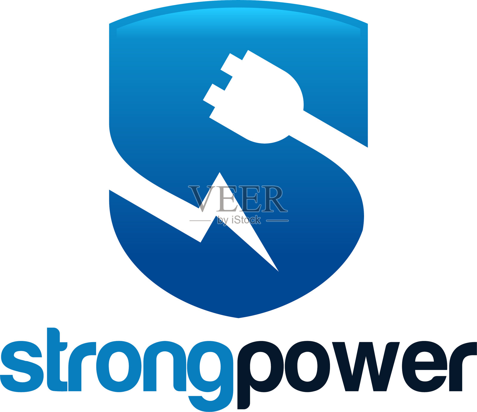 安全能源标志模板强力标志插画图片素材