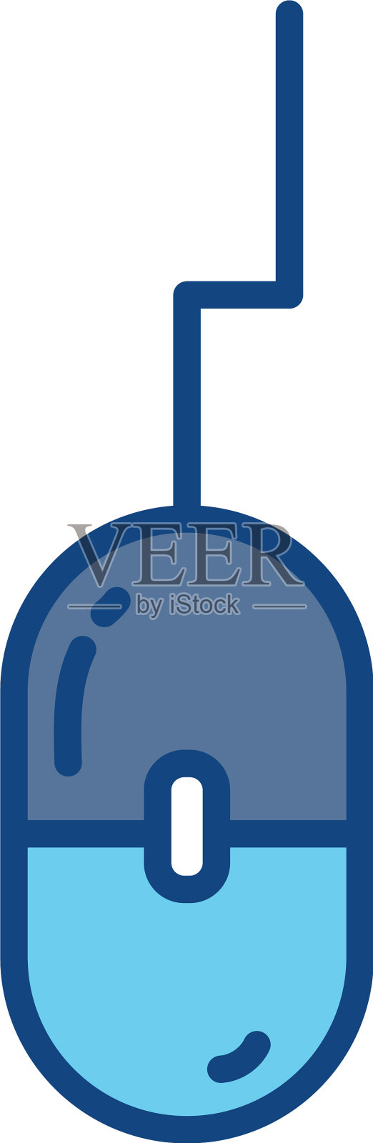 数字鼠标图标设计图标素材