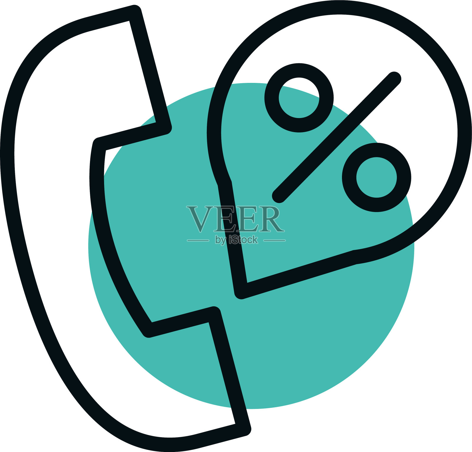 电话营销提供购物线路风格点设计元素图片