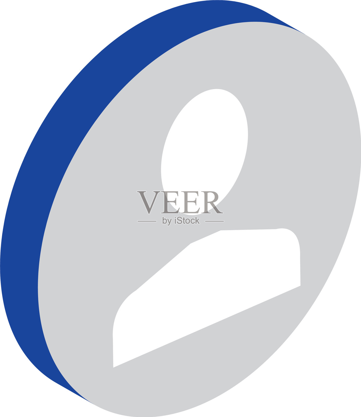 隔离等距轮廓按钮设计设计元素图片