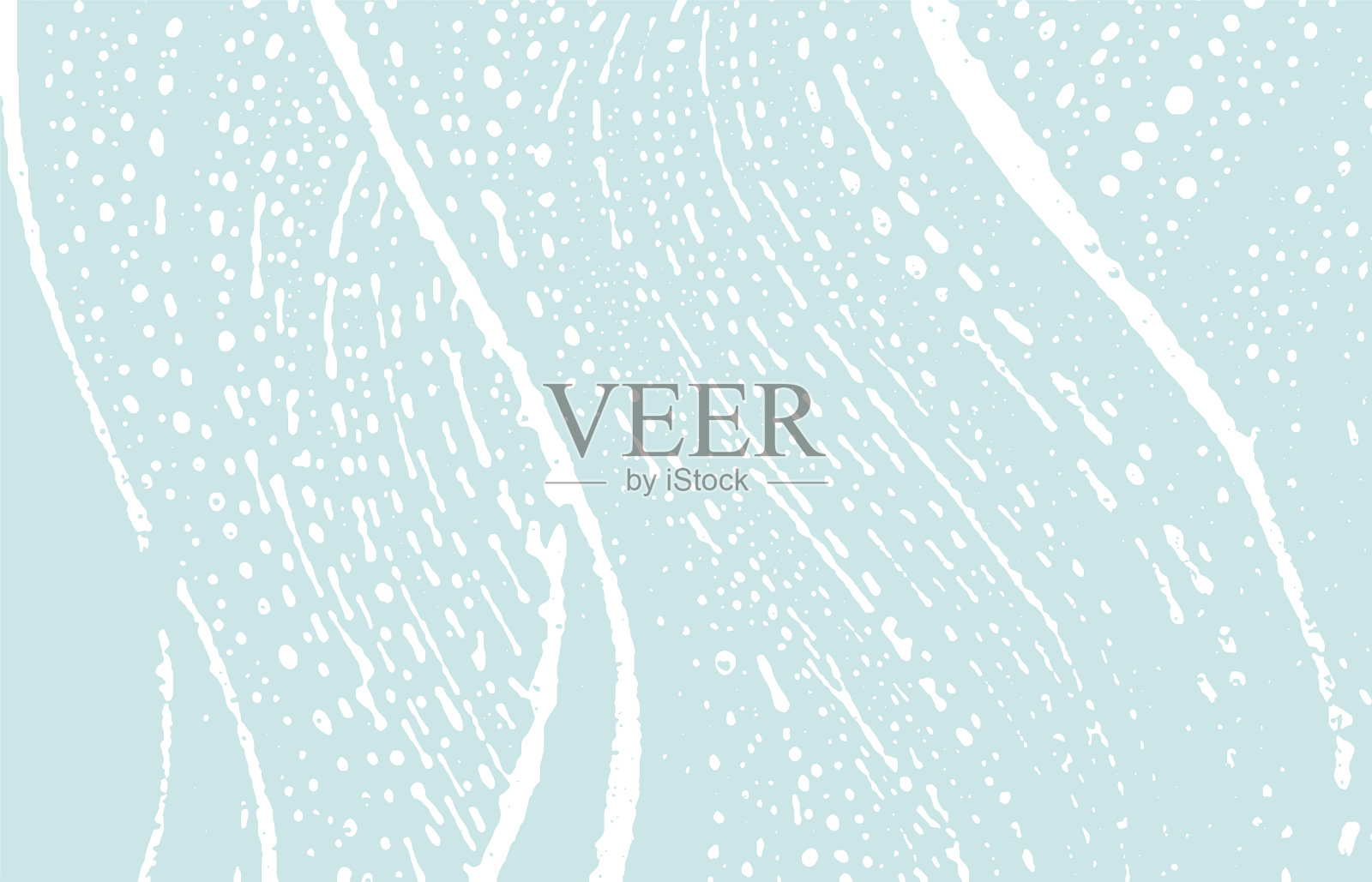 垃圾纹理苦恼蓝色粗糙的痕迹可爱ba插画图片素材