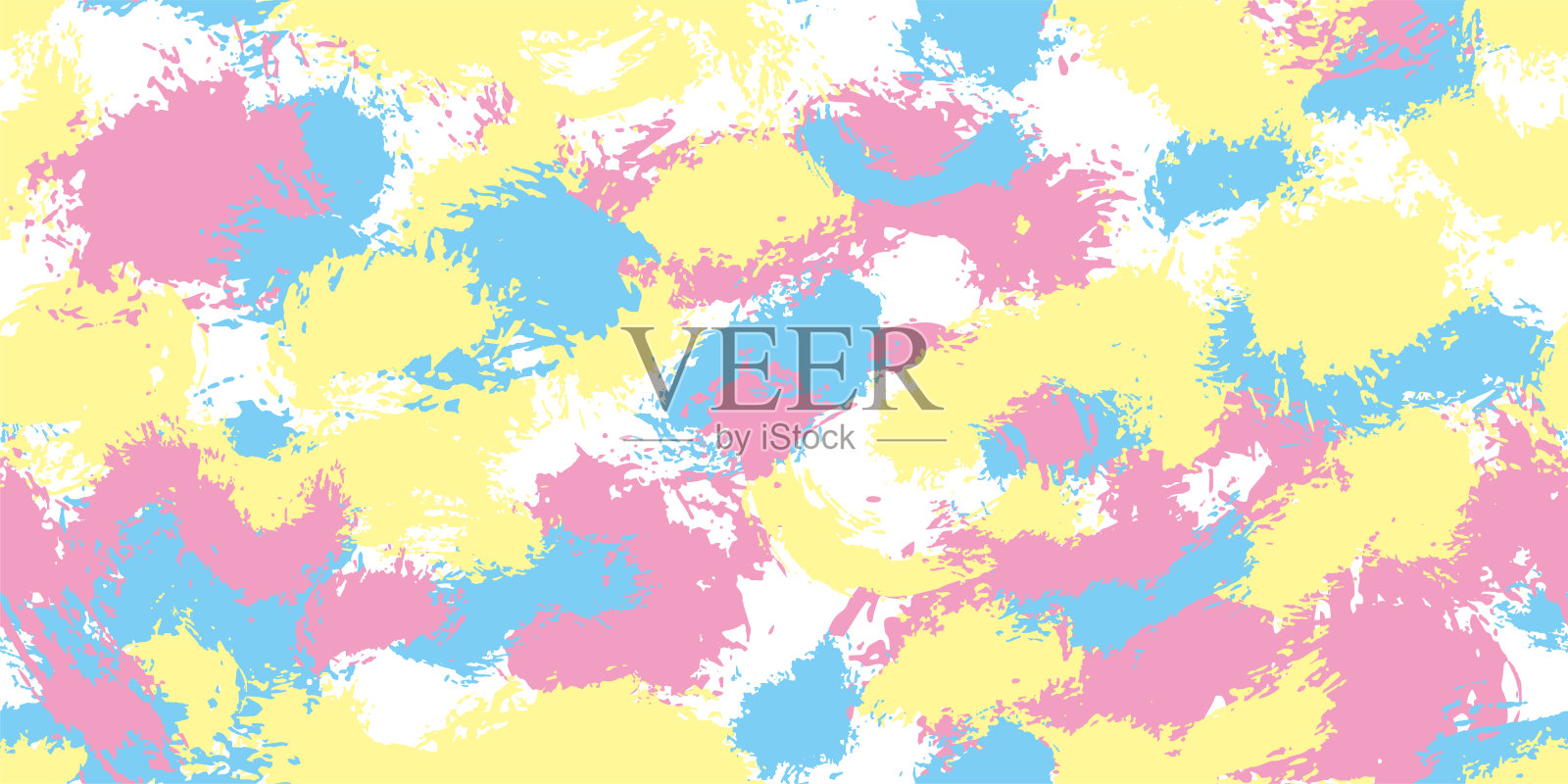 伪装的背景。无缝模式向量。插画图片素材