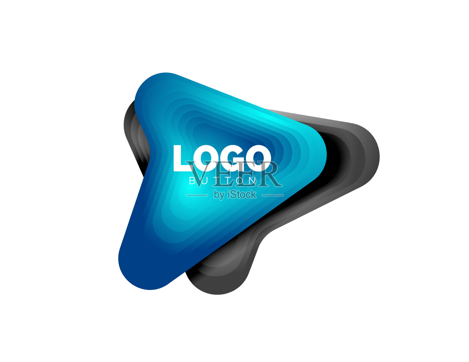 箭头标志模板或播放或下载按钮图标素材