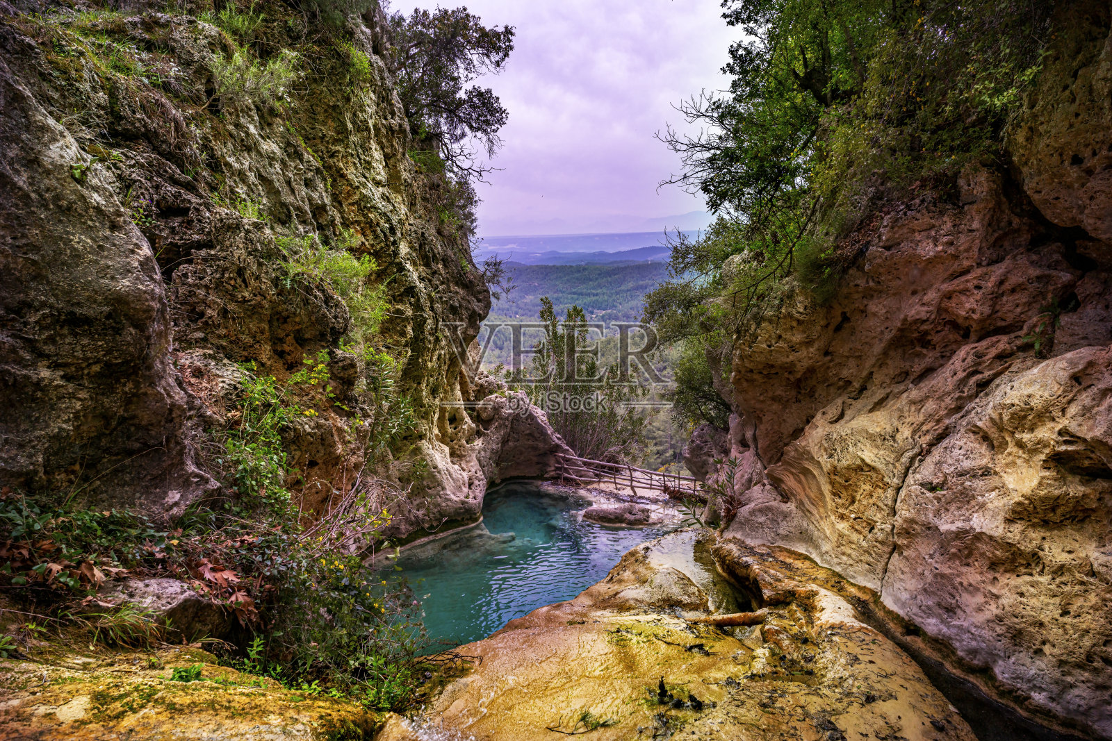 国王池的美丽景色照片摄影图片