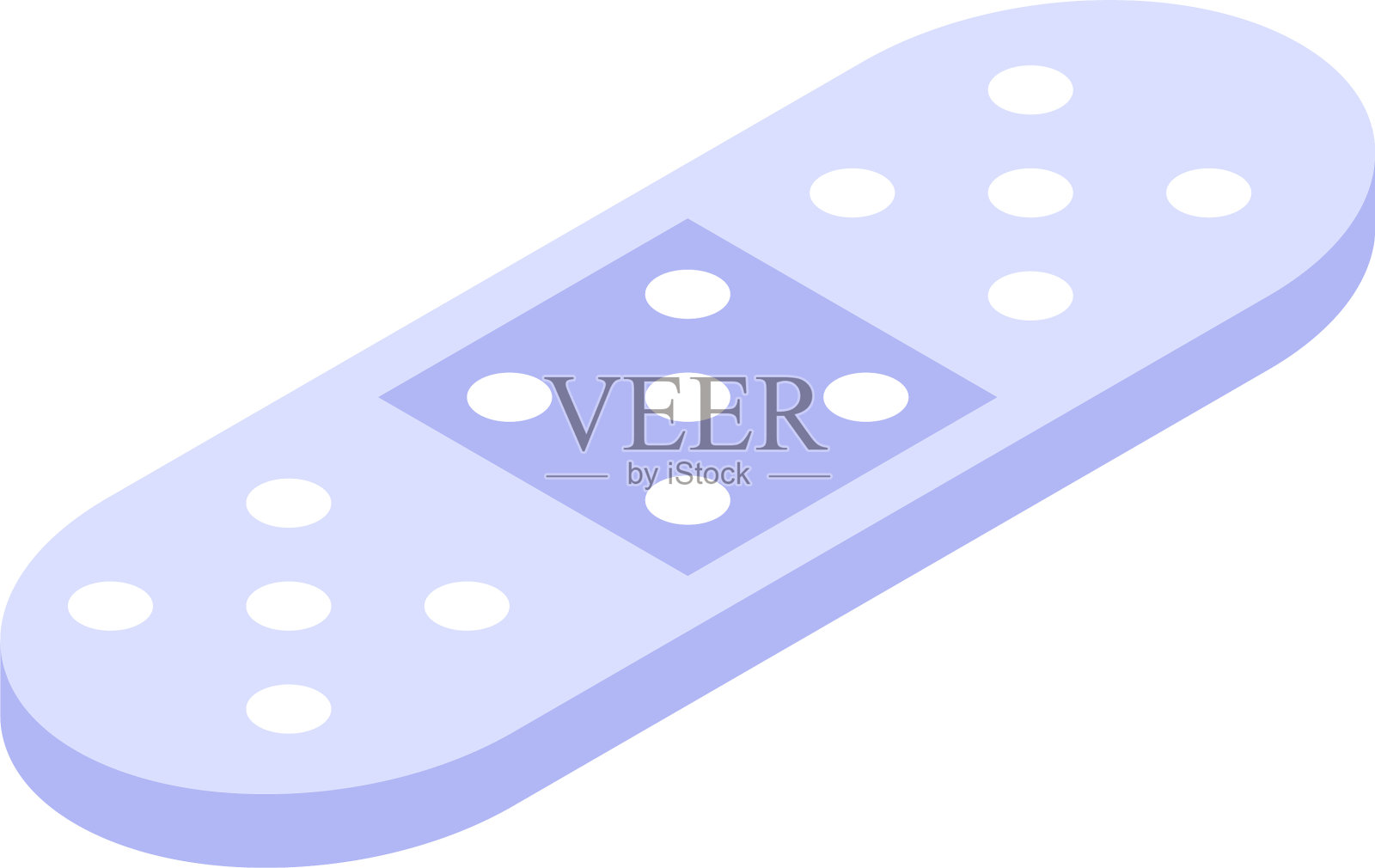 医用石膏图标等距风格插画图片素材