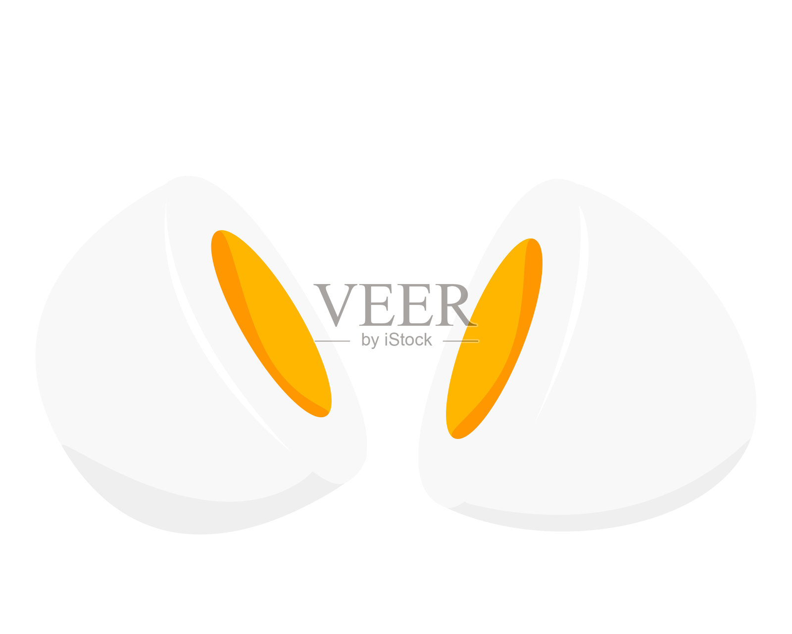 矢量插图的鸡蛋,食物图标。插画图片素材