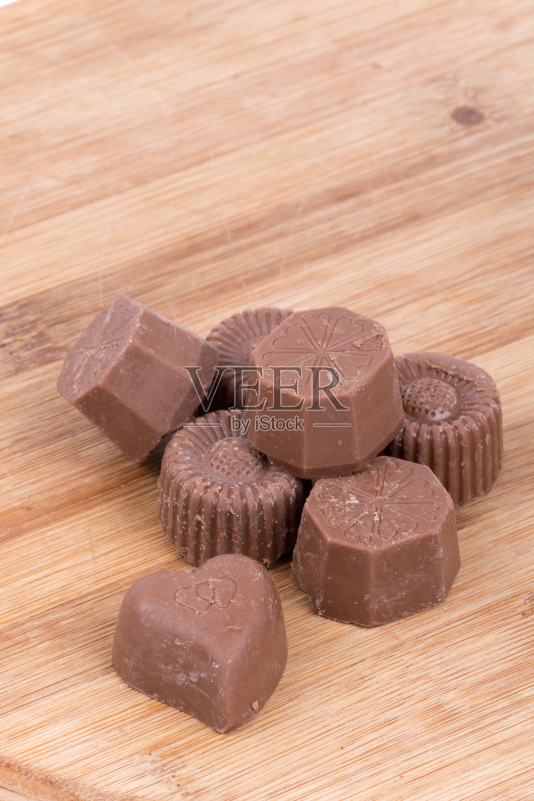 一堆奶油巧克力饼干照片摄影图片