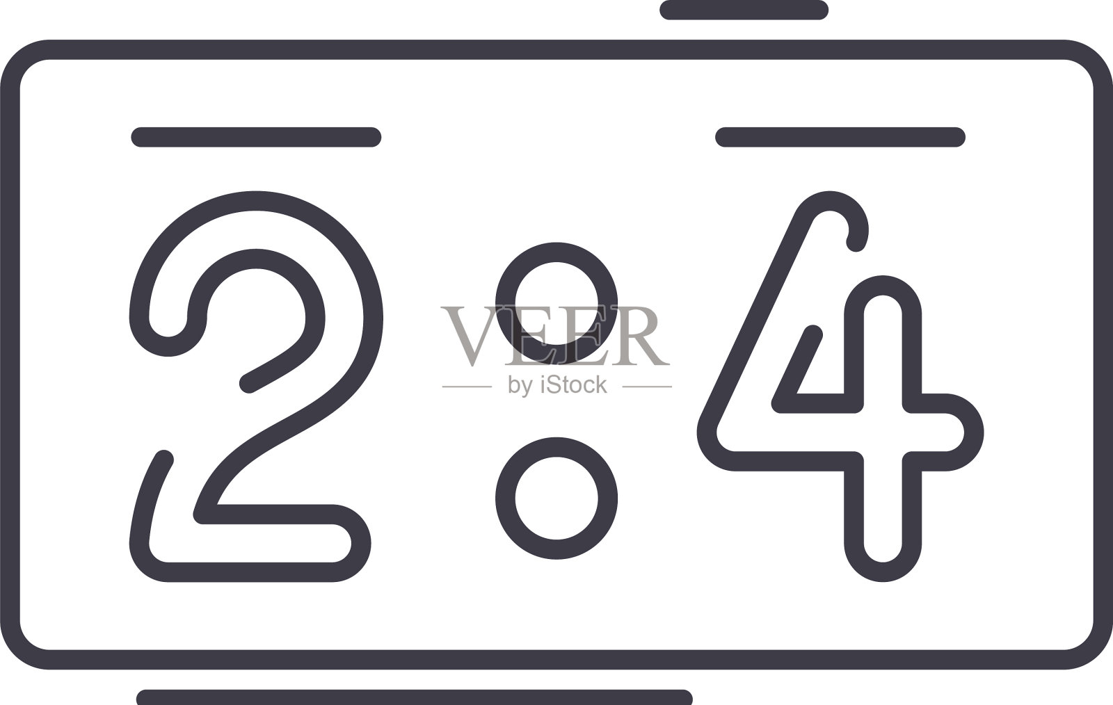 运动帐户线图标概念运动帐户设计元素图片