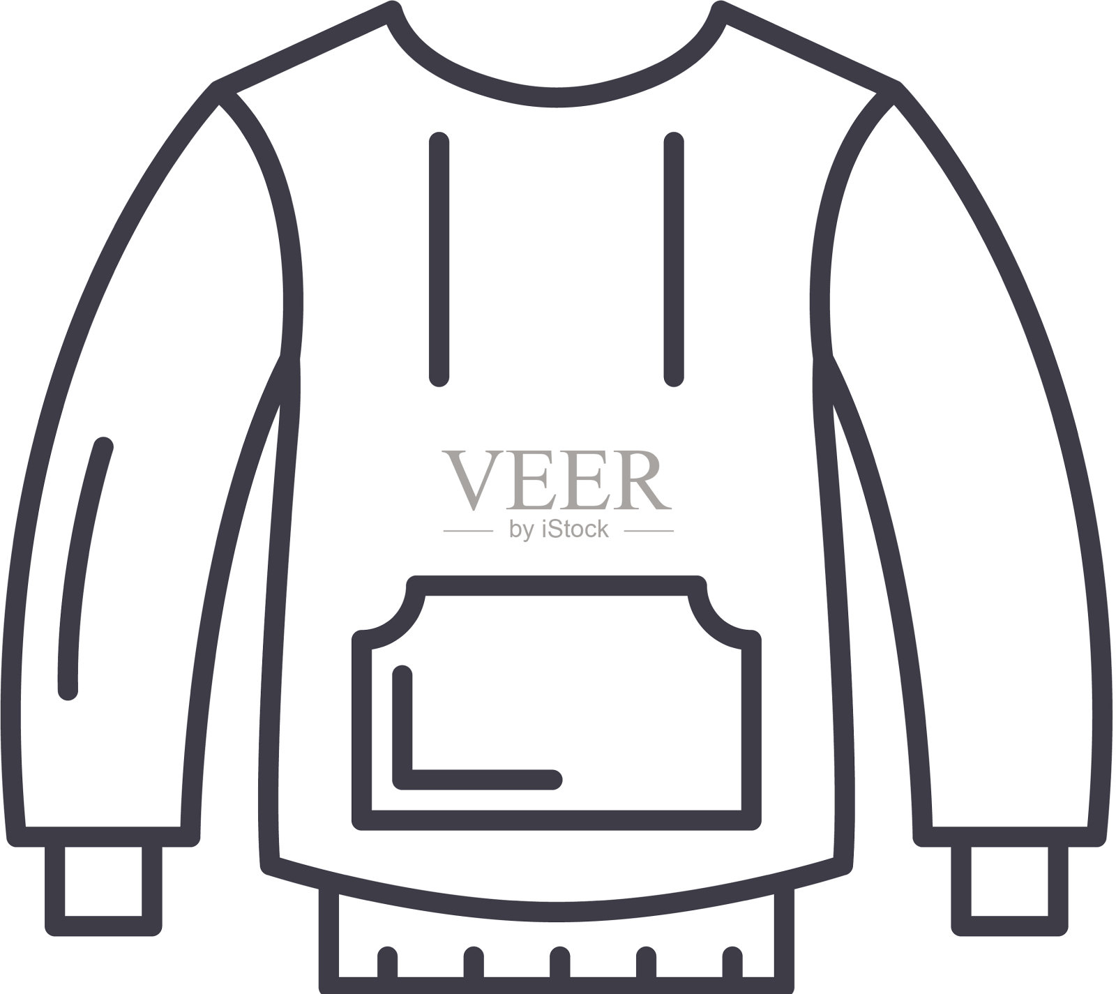 运动装系列图标概念运动装插画图片素材