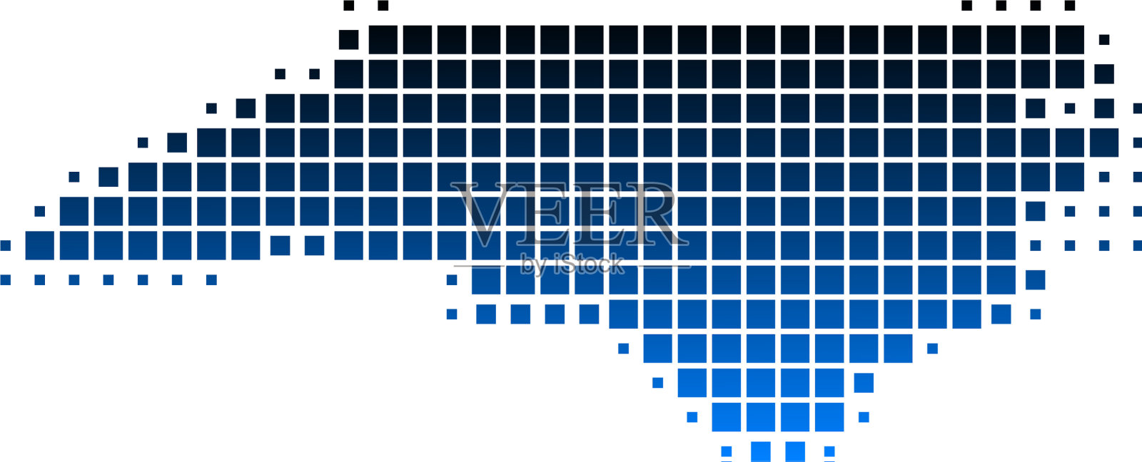 北卡罗来纳州地图插画图片素材