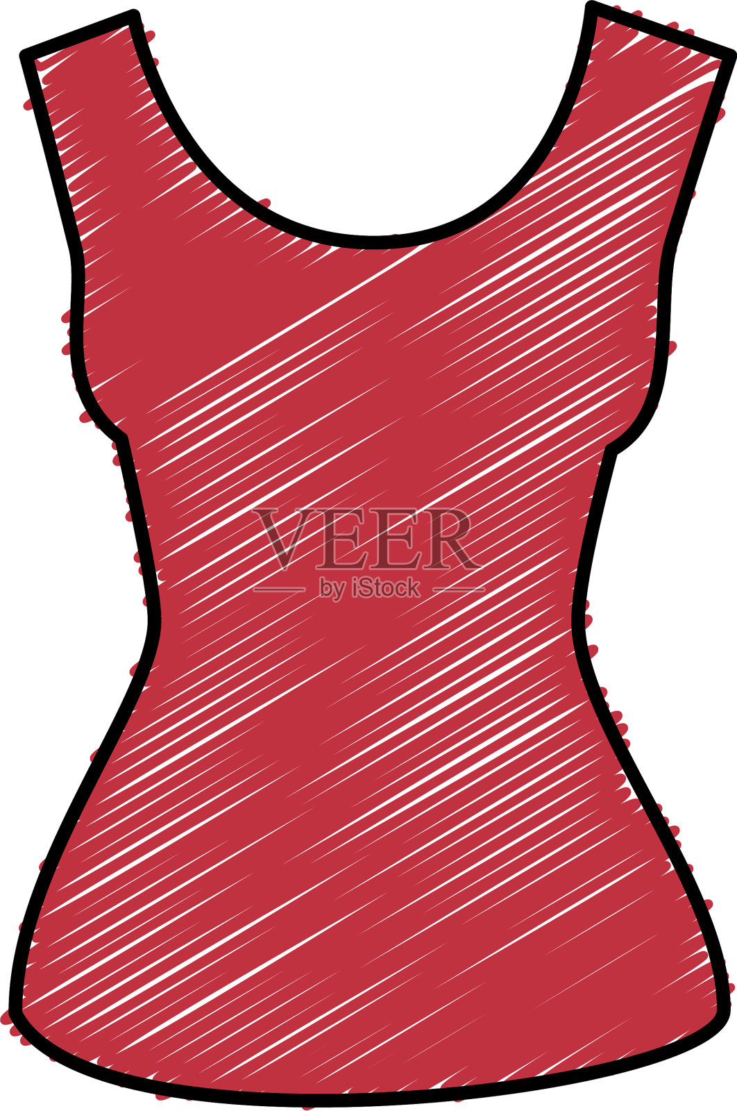 时尚女性服装偶像设计元素图片