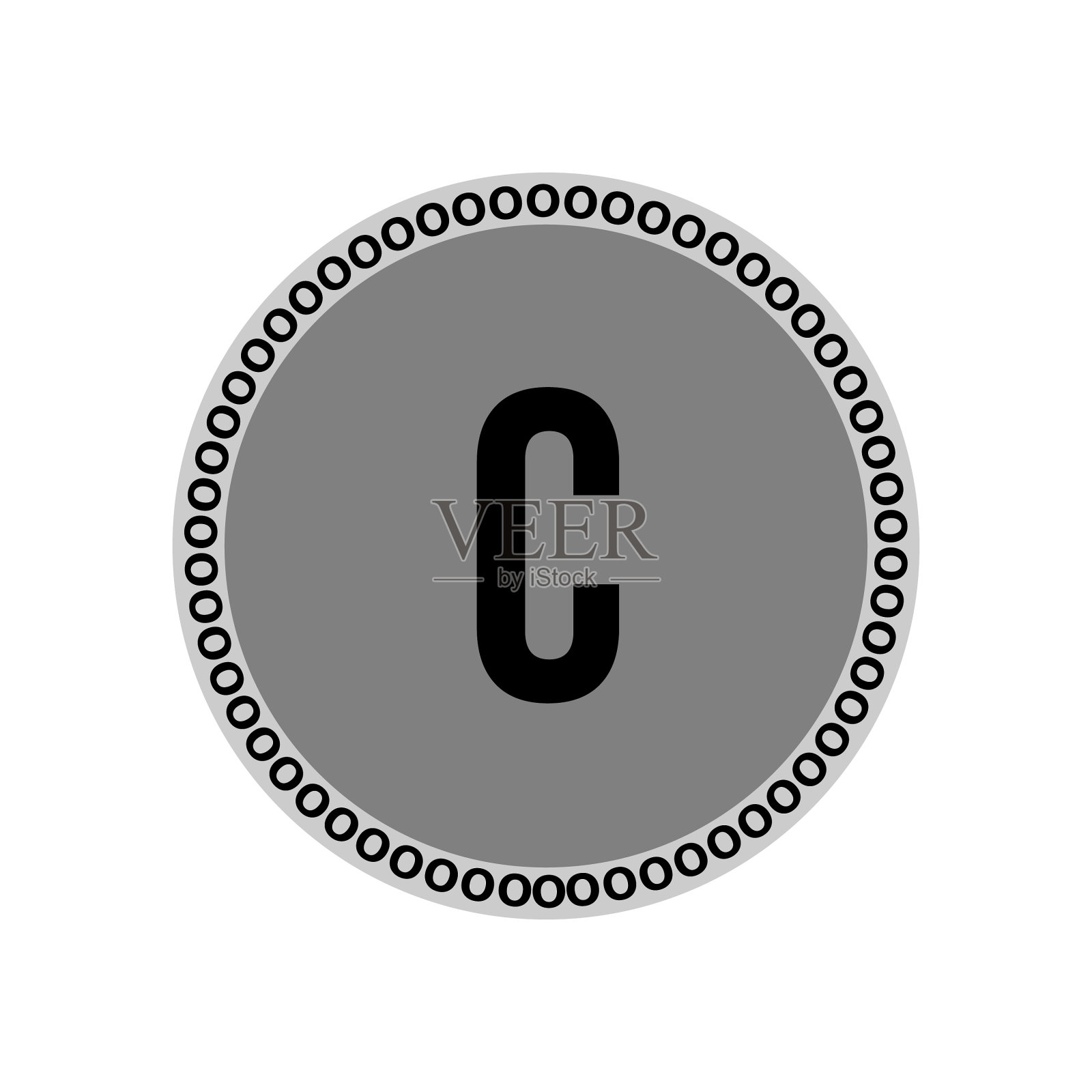 首字母c标志模板设计图标素材