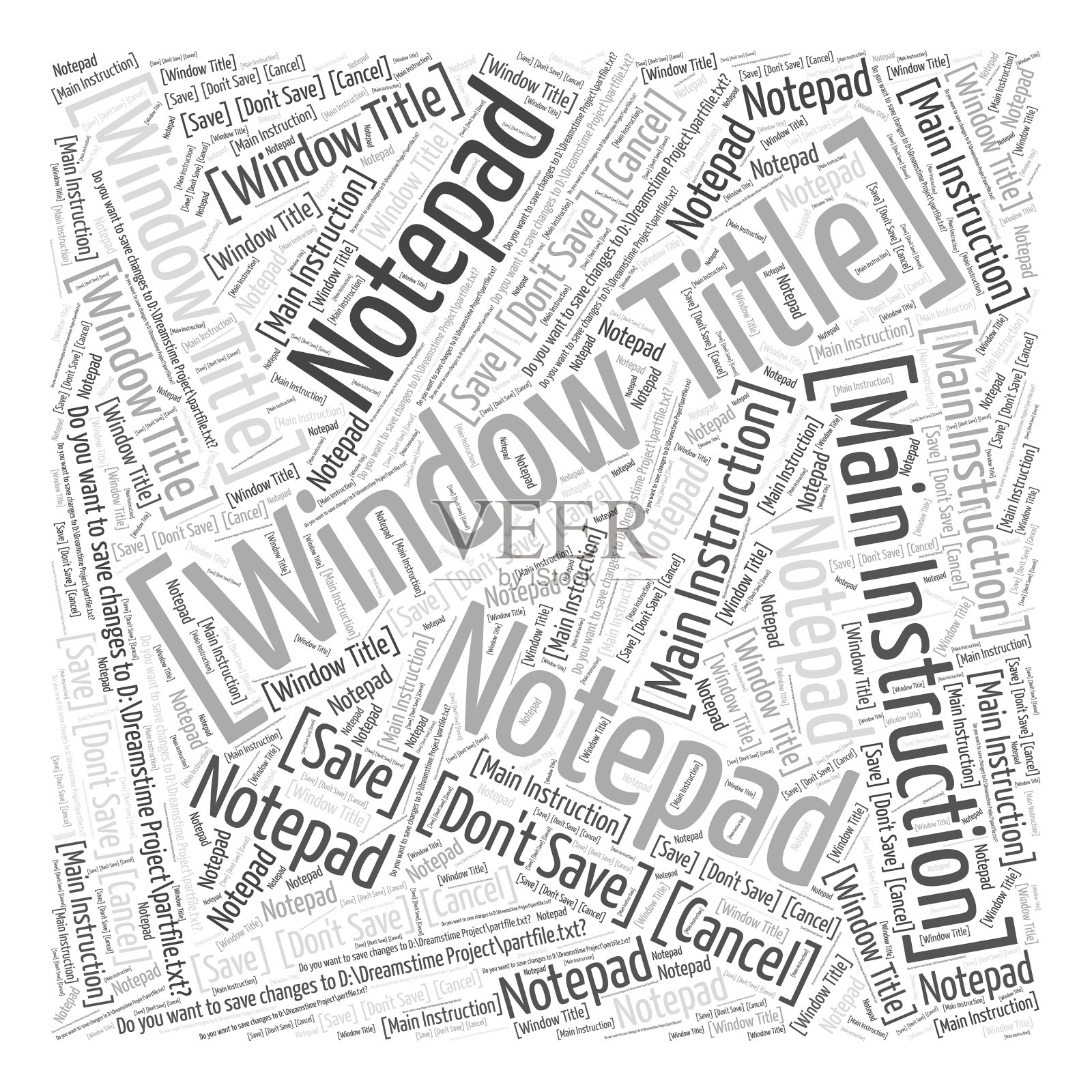 黑升麻词根词云概念设计元素图片