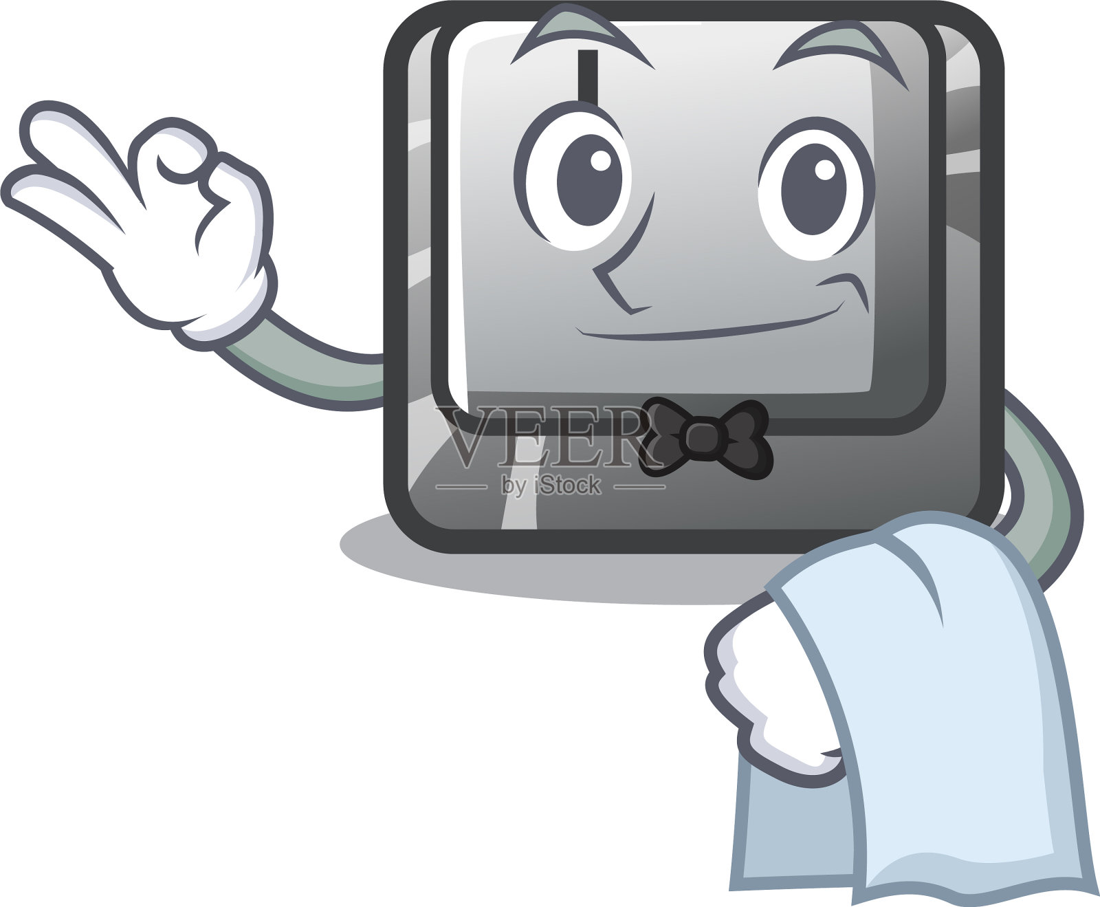 服务员按钮j在电脑字符上设计元素图片