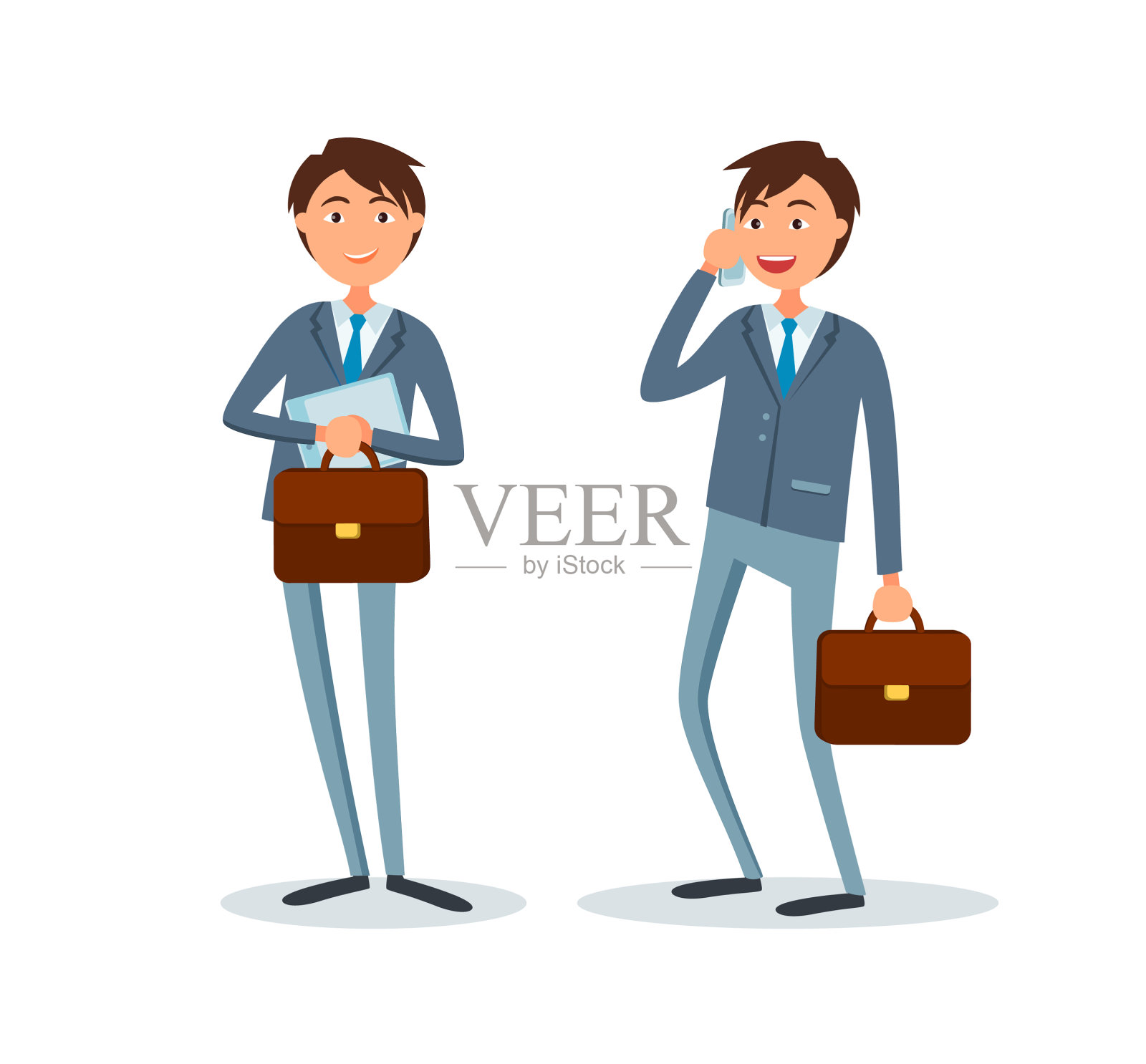 西装革履的顾问孤立了商人设计元素图片