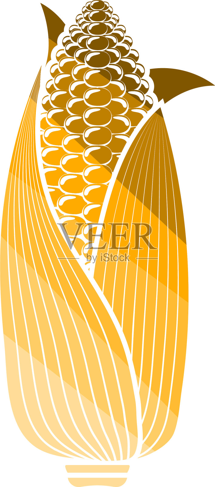 玉米图标设计元素图片