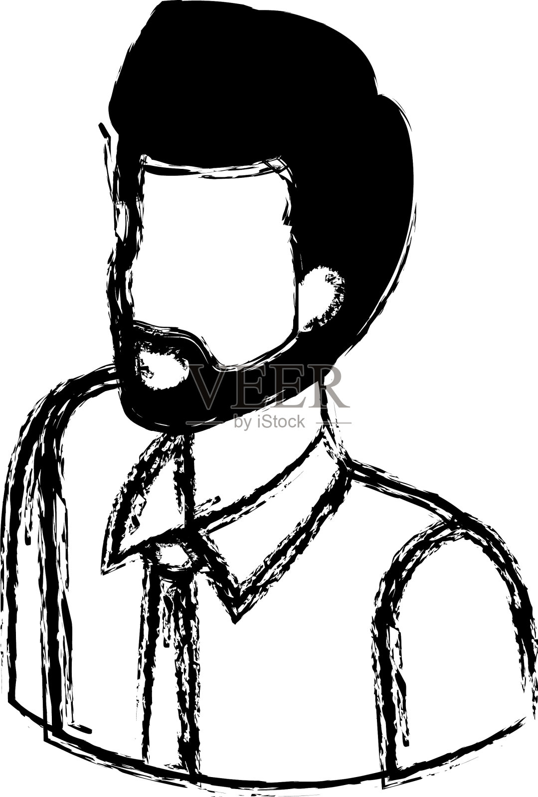 商人头像人物图标设计元素图片