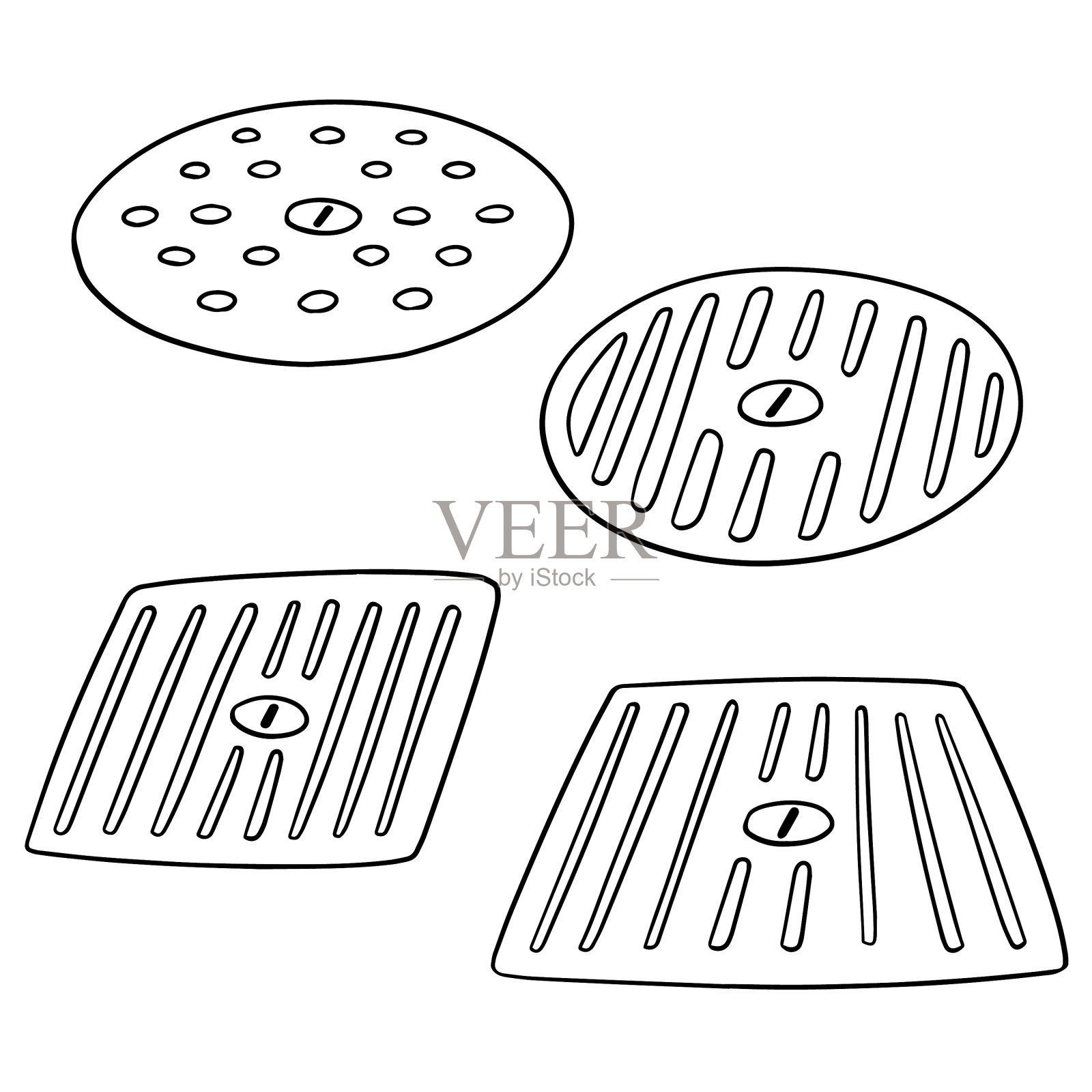 设置封面排水设计元素图片