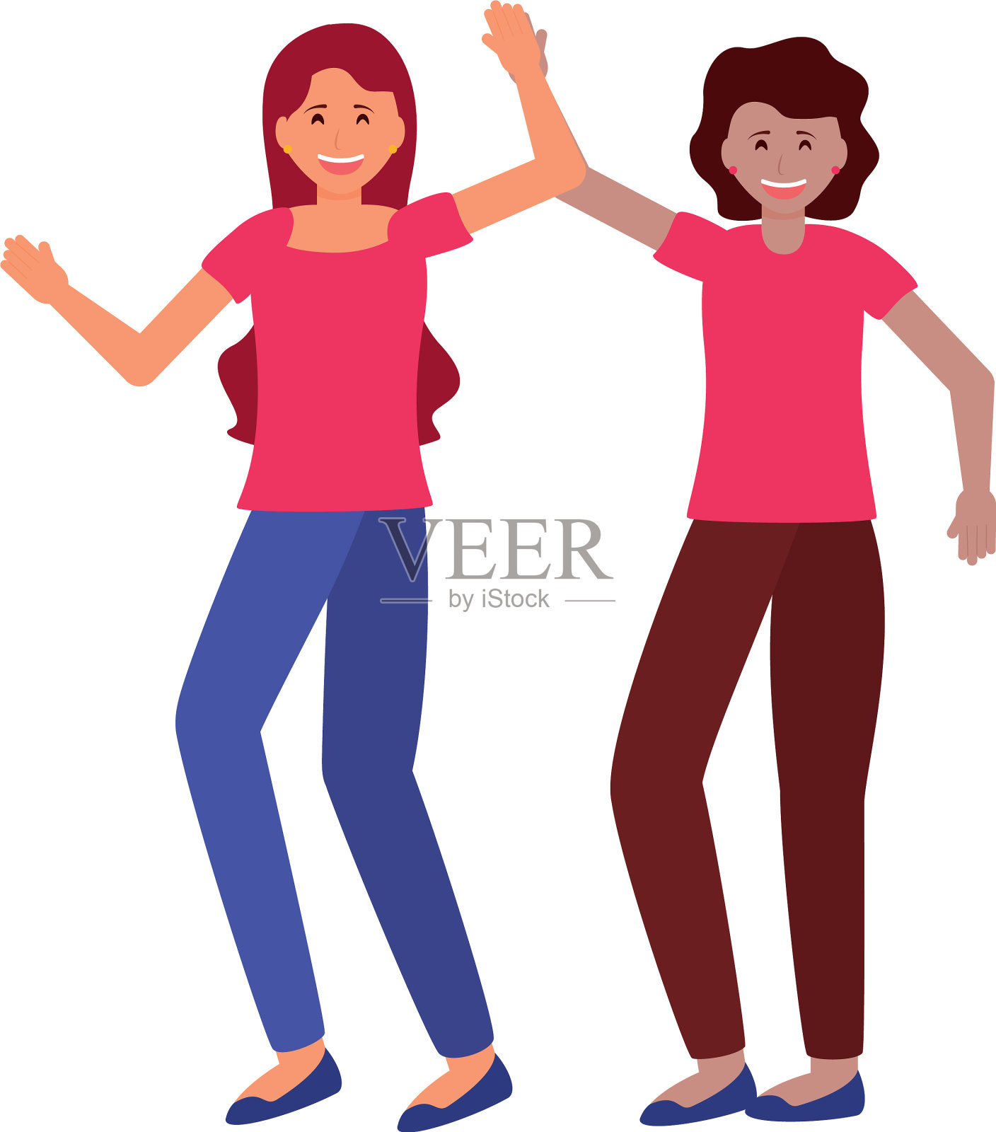 快乐的年轻人设计元素图片