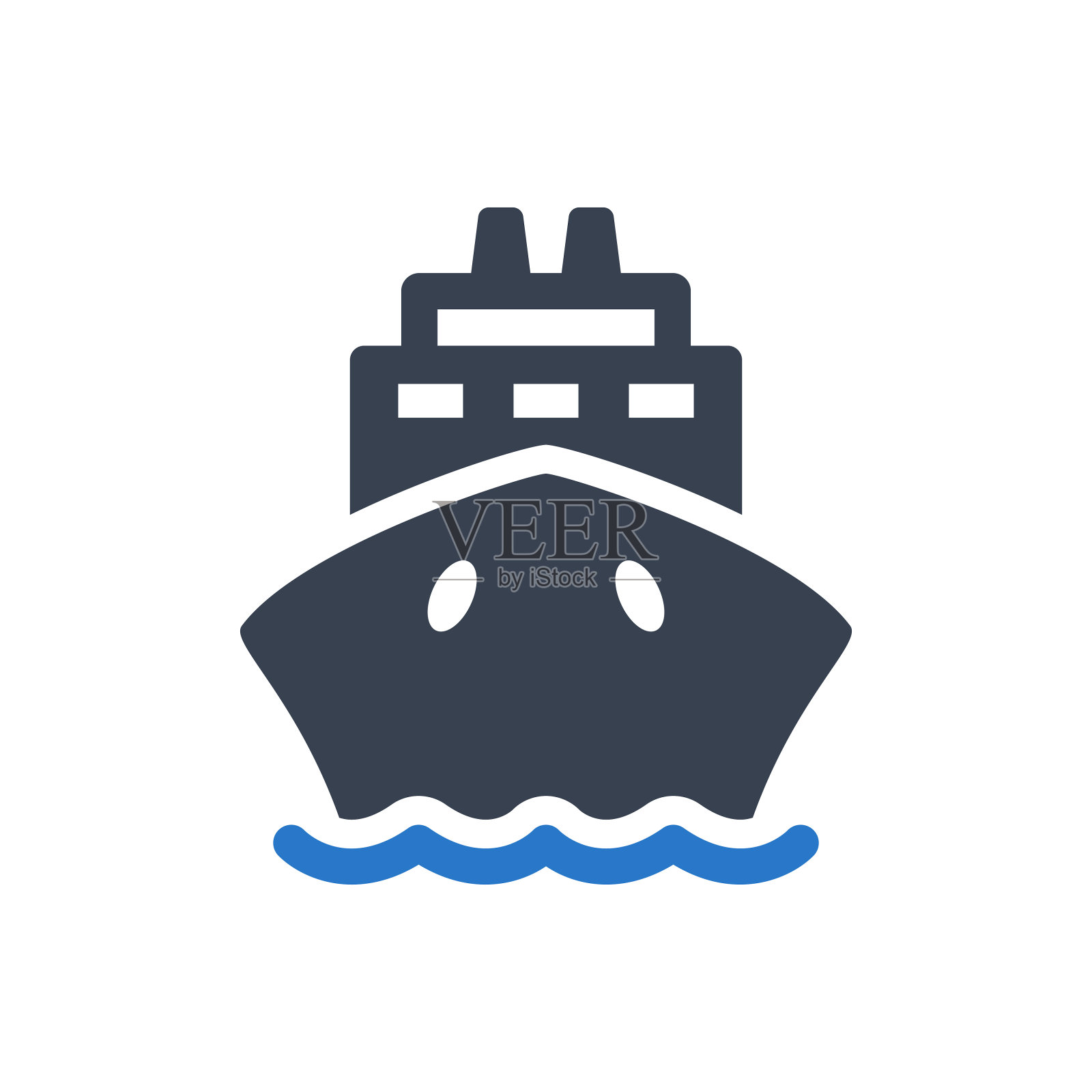 船的图标设计元素图片