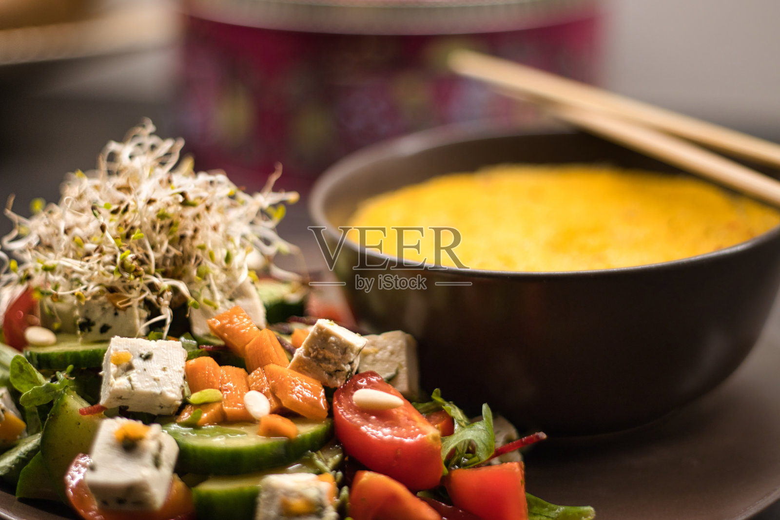 素食照片摄影图片