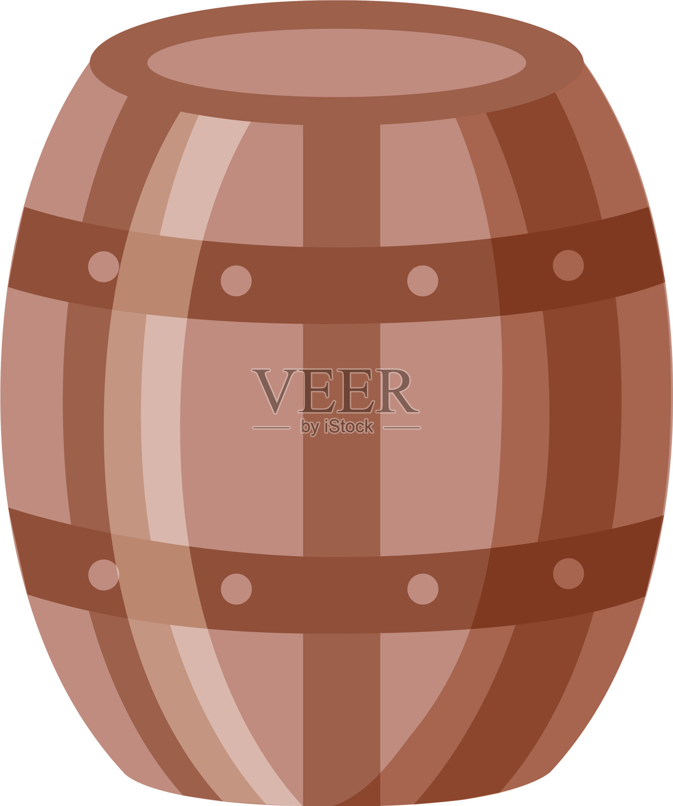 木制酒桶设计元素图片