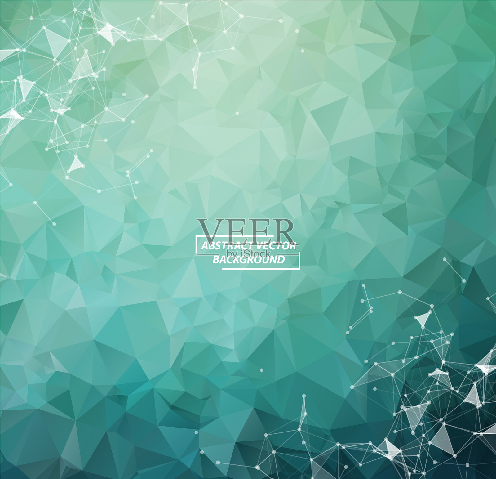 抽象多边形空间暗背景用插画图片素材