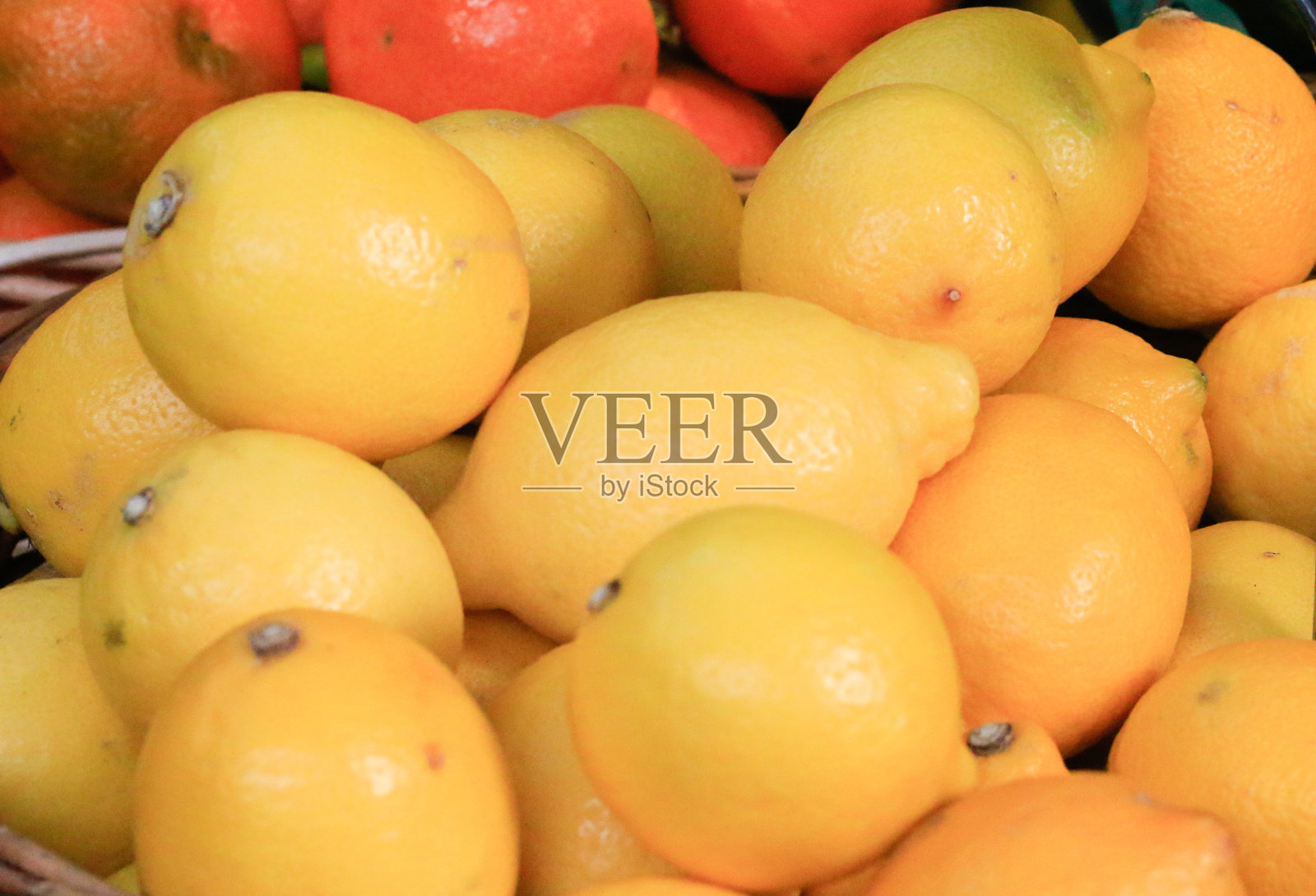 伦敦博罗市场的柠檬照片摄影图片