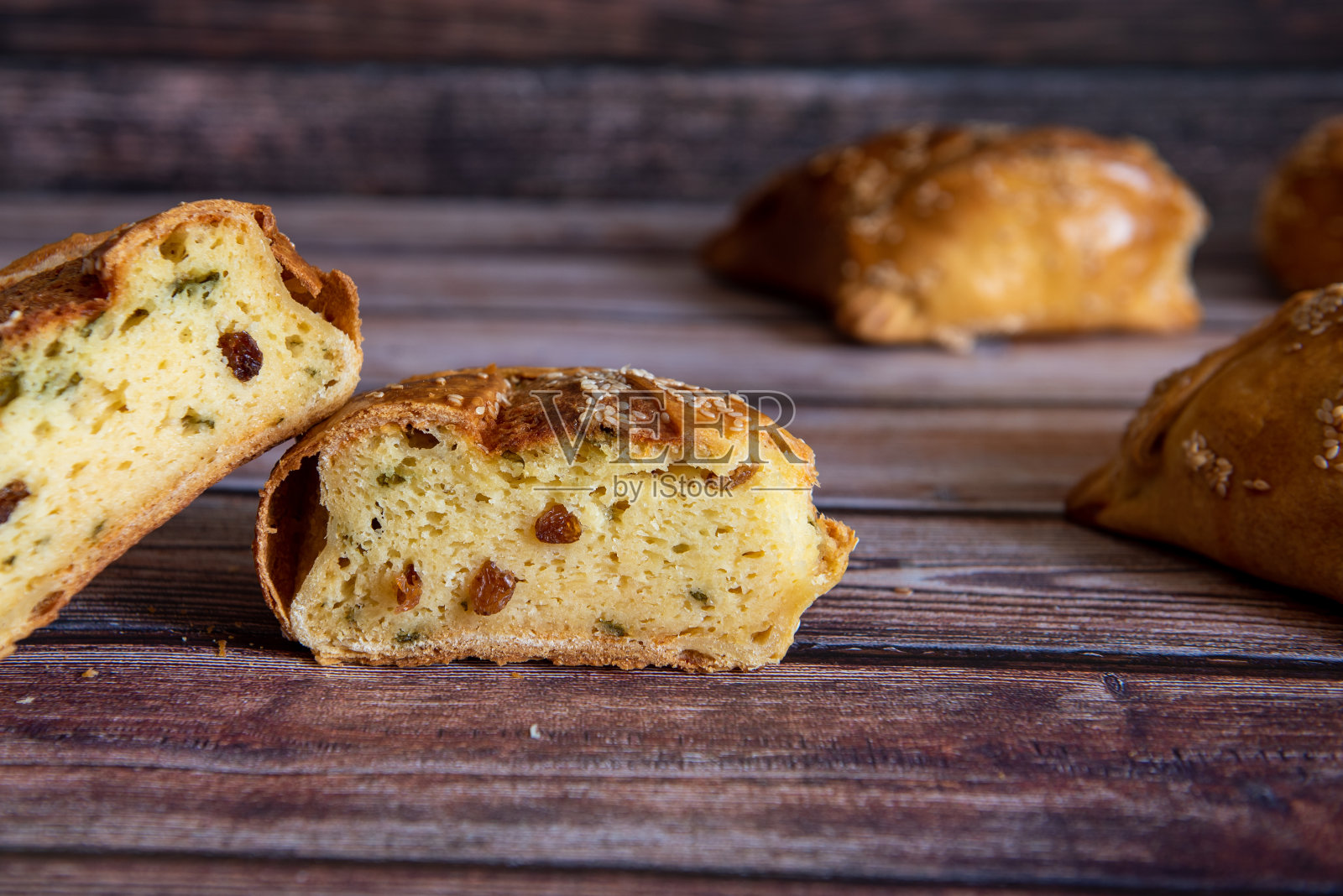 传统的塞浦路斯复活节奶酪糕点,福娄娜照片摄影图片