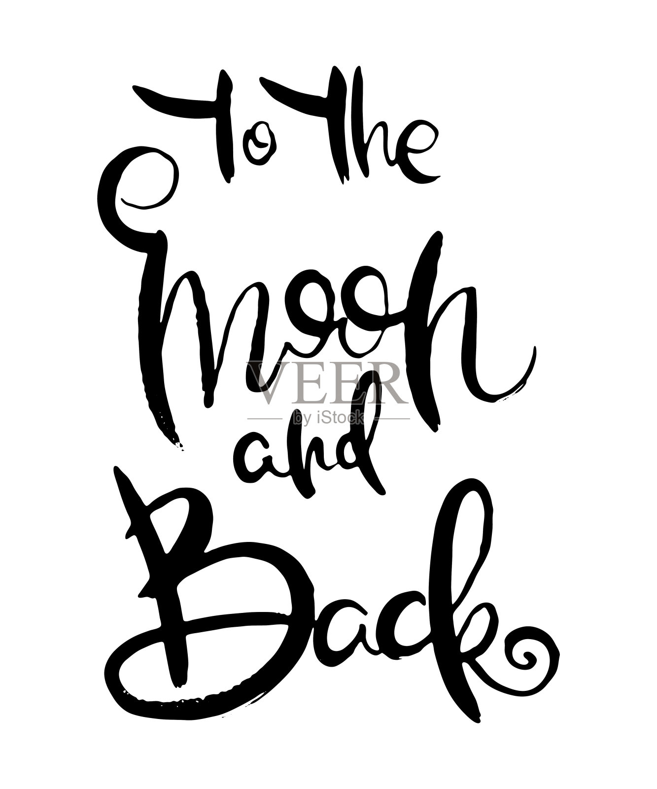 手工刻字垃圾卡片与纹理手工涂鸦字母在复古风格插画图片素材