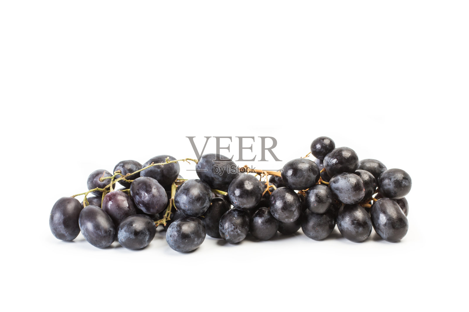 一串黑葡萄照片摄影图片