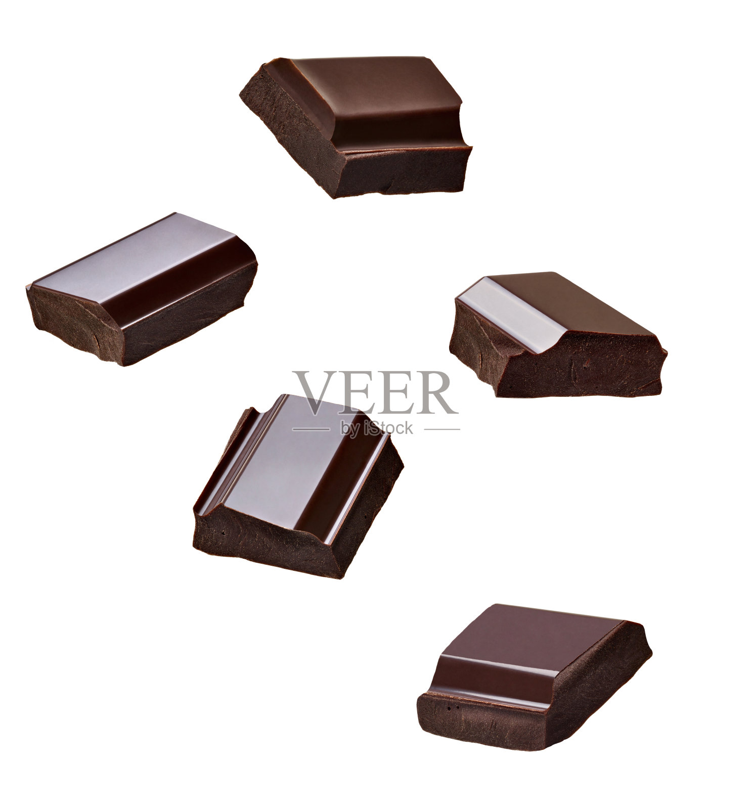 巧克力块甜食甜点照片摄影图片