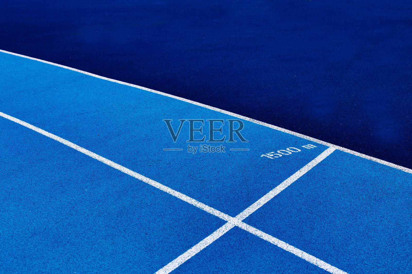 蓝色体育场轨道的照片照片摄影图片