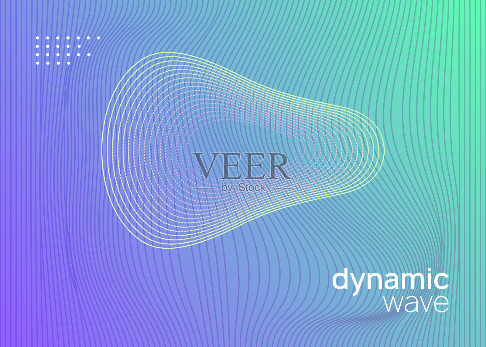 霓虹灯电子海报。电子舞曲dj。音乐声音电影节。夜店活动传单。电子派对。插画图片素材